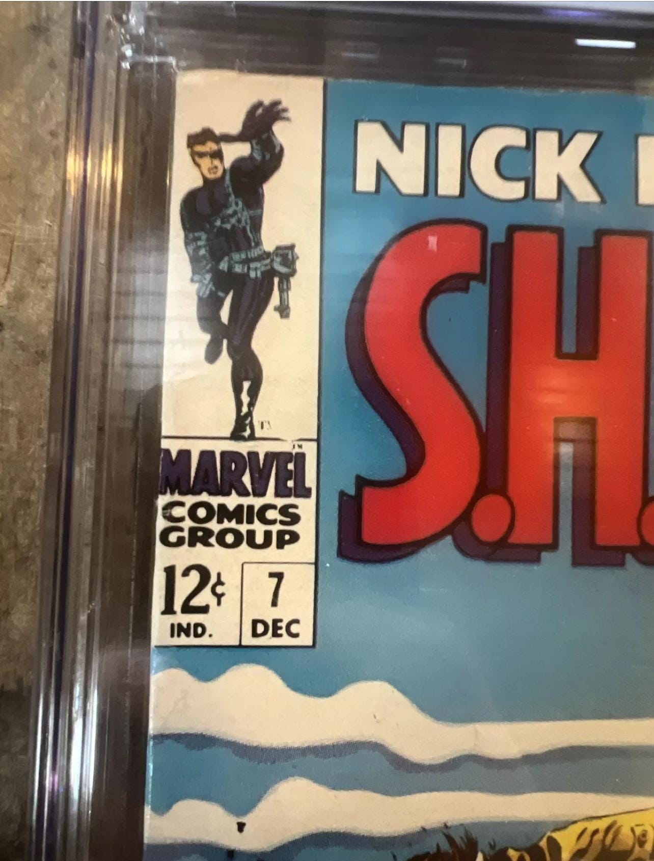 1968 Nick Fury Agent of Shield #7 - Letter from Bob Gale - Marvel Comics - CGC Graded 6.0