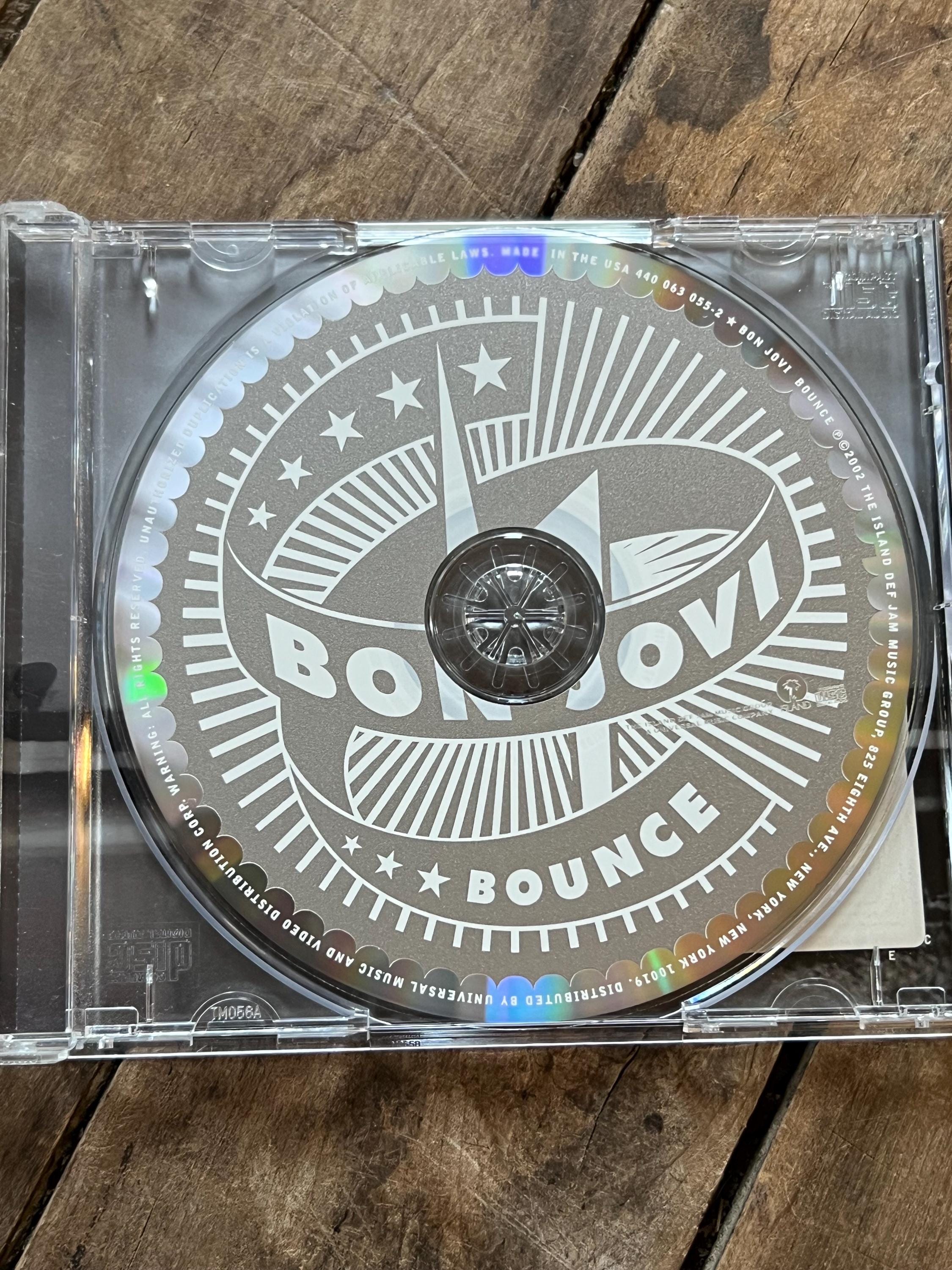 Bon Jovi “Bounce” CD - 2002 Island Records - Retro  Compact Disc Music