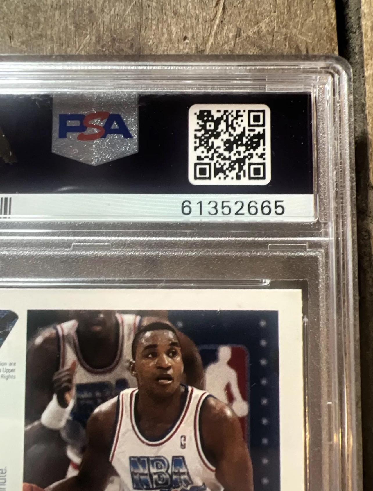 1991 Isiah Thomas Upper Deck All-Star Card - PSA 7 NM