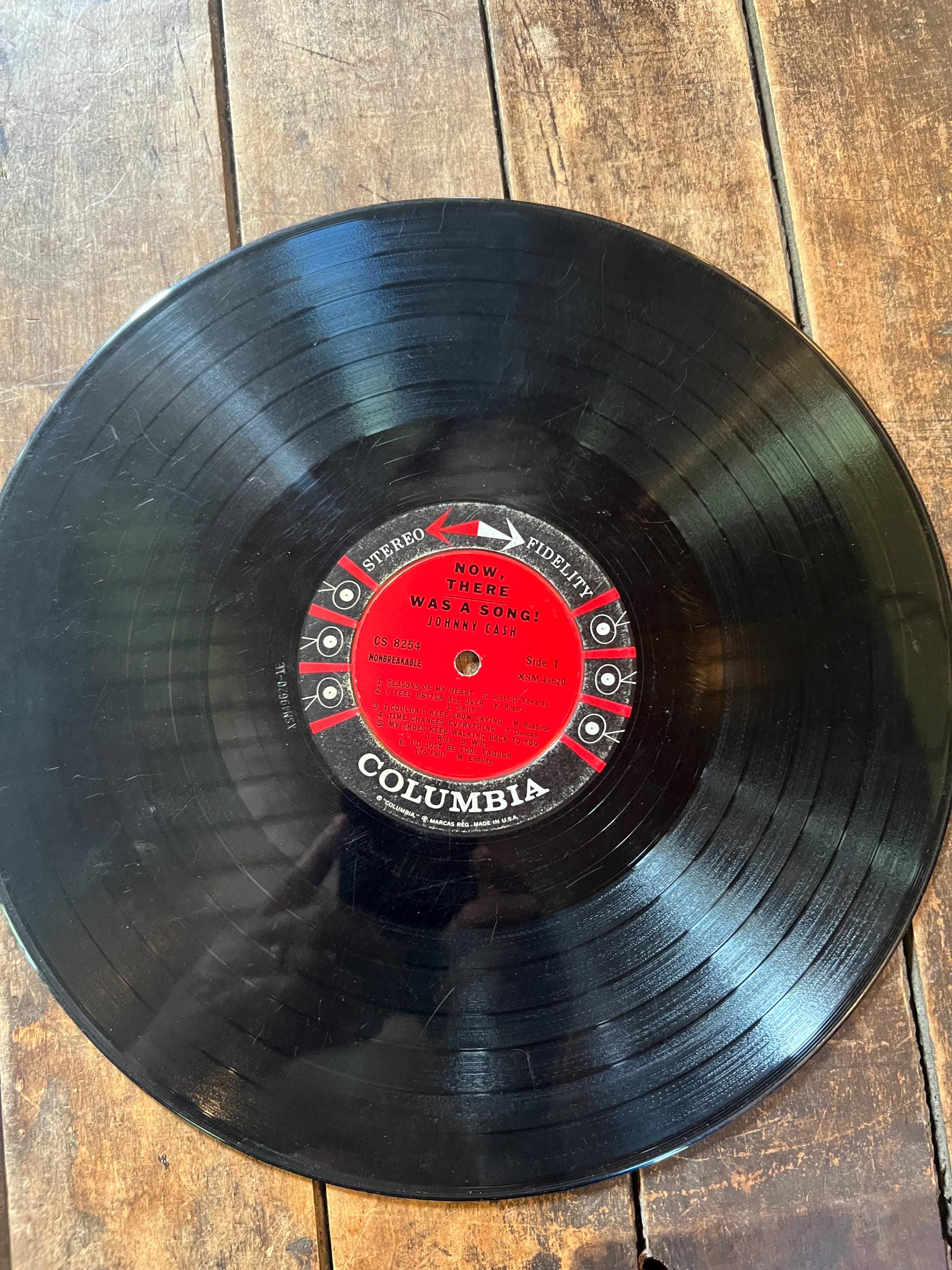 Johnny Cash "Now, There Was A Song" Vinyl LP - 1960 Original Columbia Records