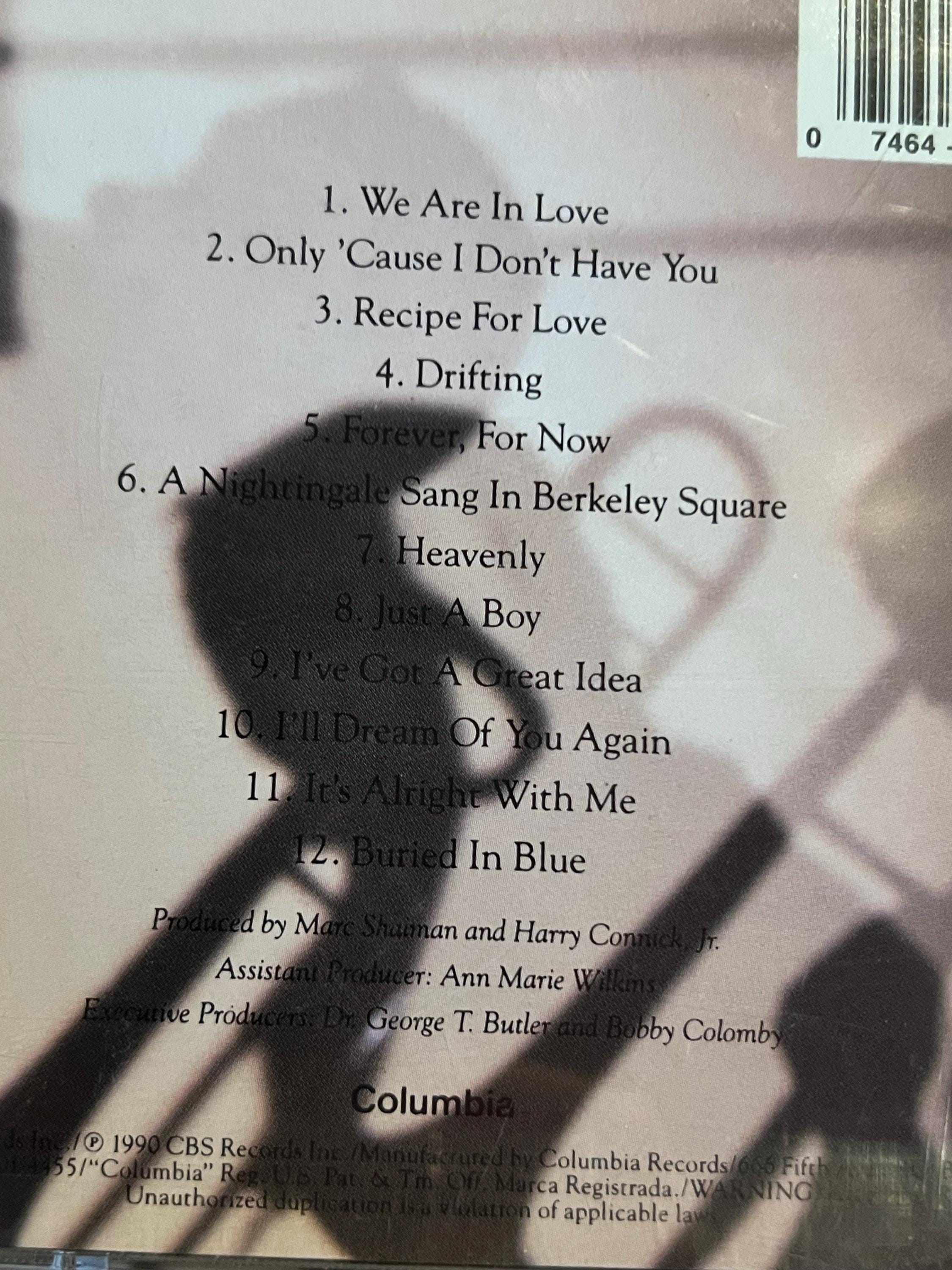 Harry Connick Jr “We Are In Love”  CD - 1990 Columbia Records