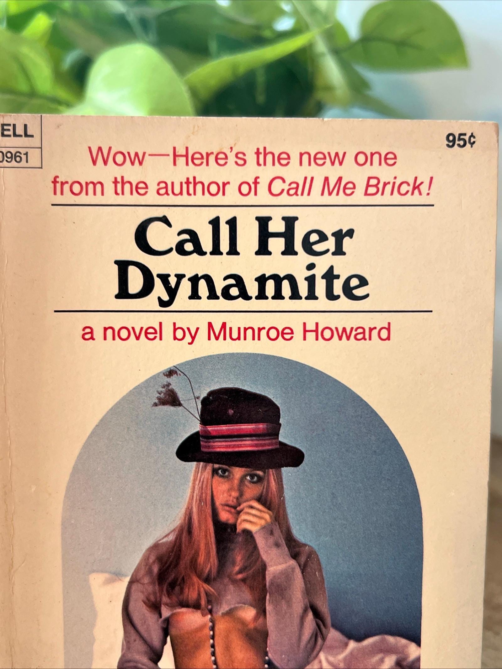 Call Her Dynamite By Munroe Howard ( 1970 Dell Books Paperback) Vintage Romance Novel