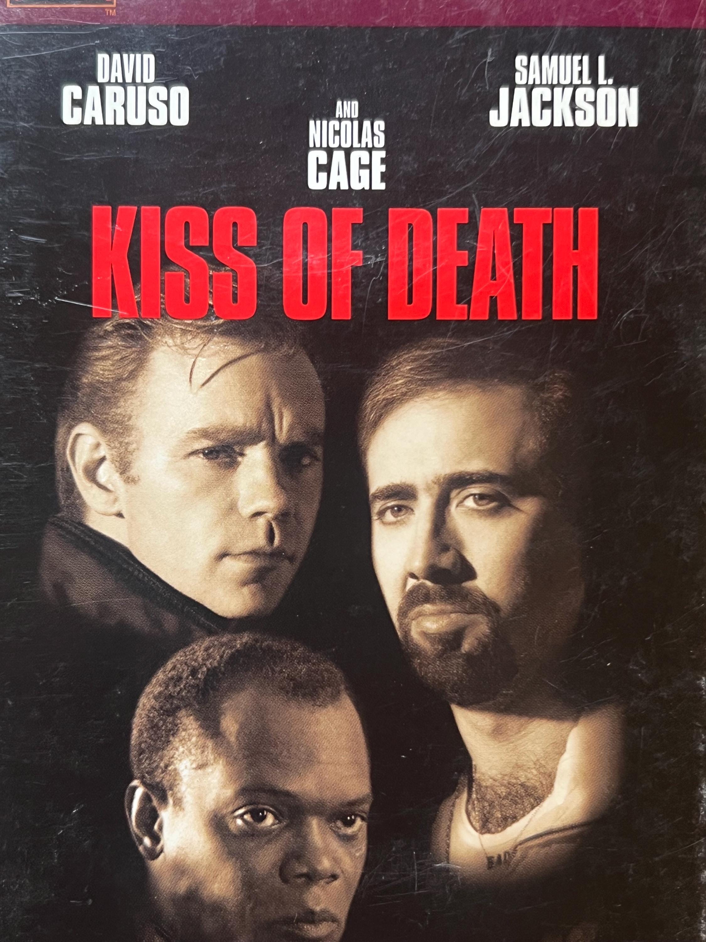 Kiss Of Death - VHS Movie ( 1995 ) - Starring Nicolas Cage & Samuel L Jackson