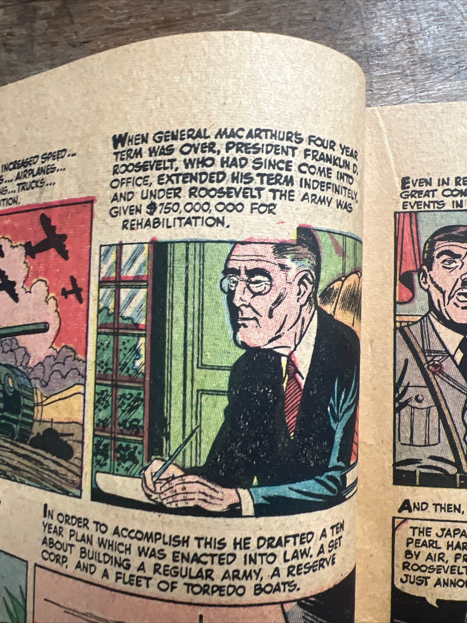 1951 General Douglas MacArthur Comic Book: Fox Feature Syndicate No.1