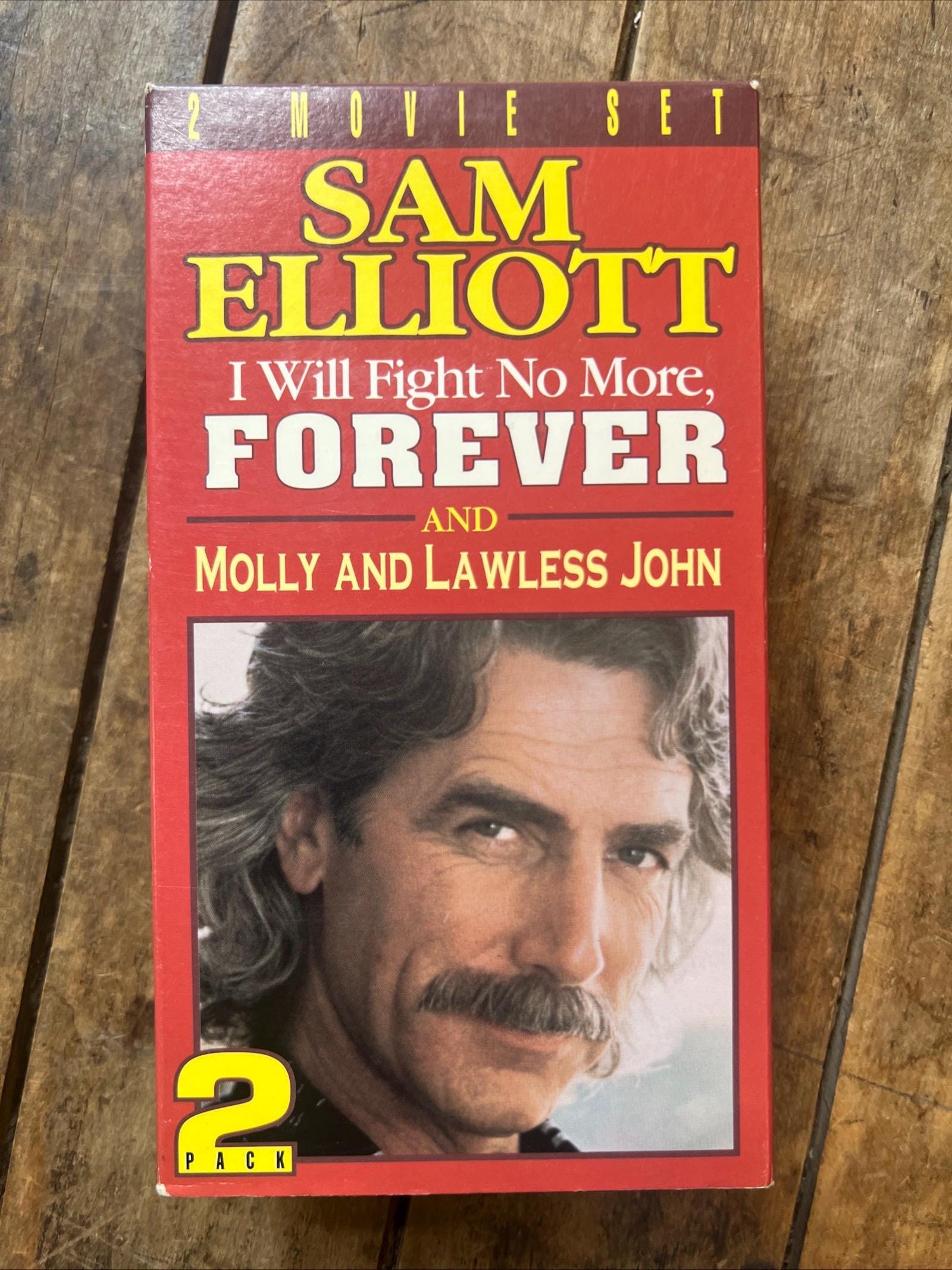 Sam Elliot VHS Box Set: Molly and Lawless John, I Will Fight No More