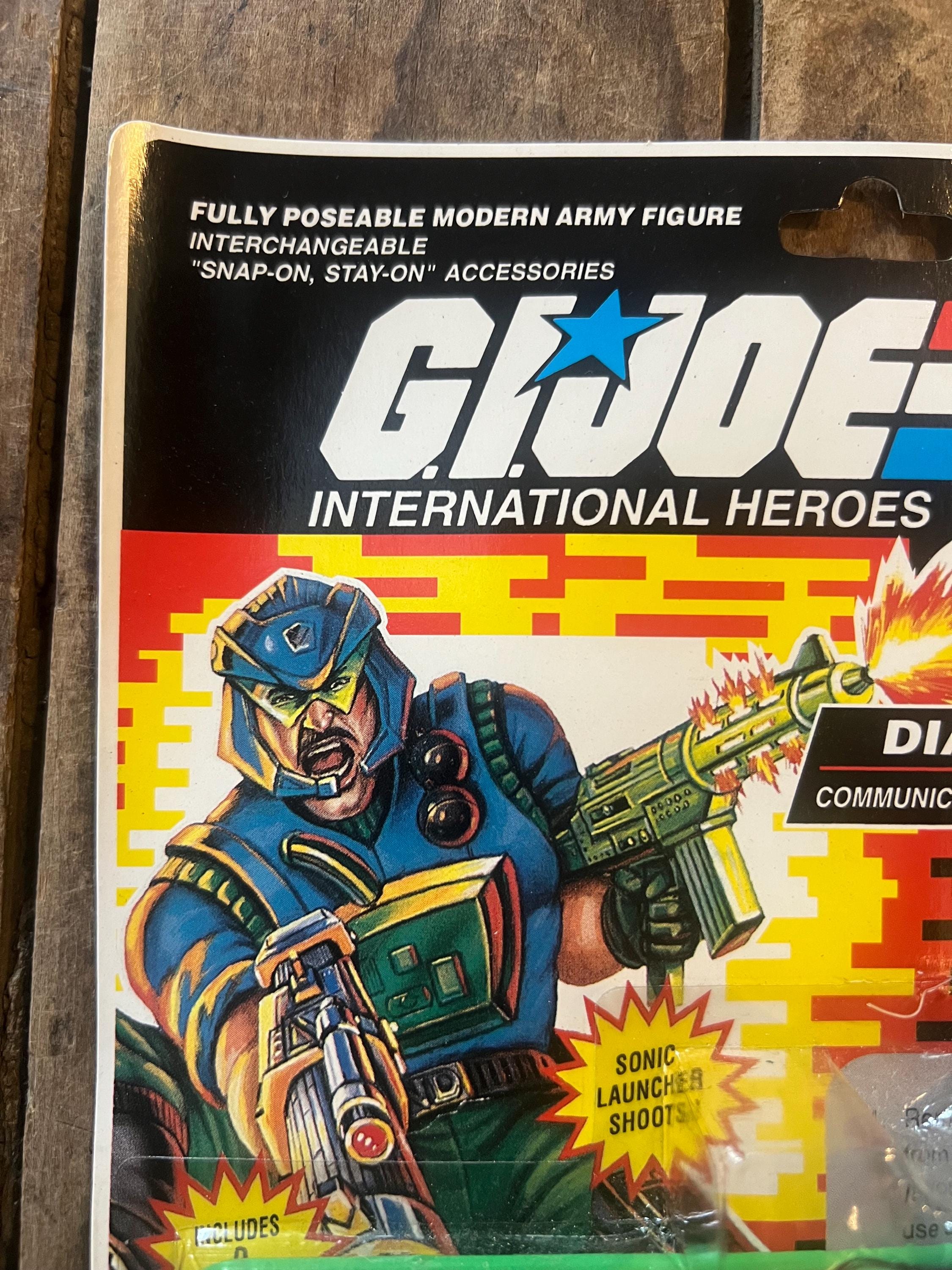 1996 Hasbro GI JOE -  Funskool Dial-Tone - Action Figure - Rare Original Card