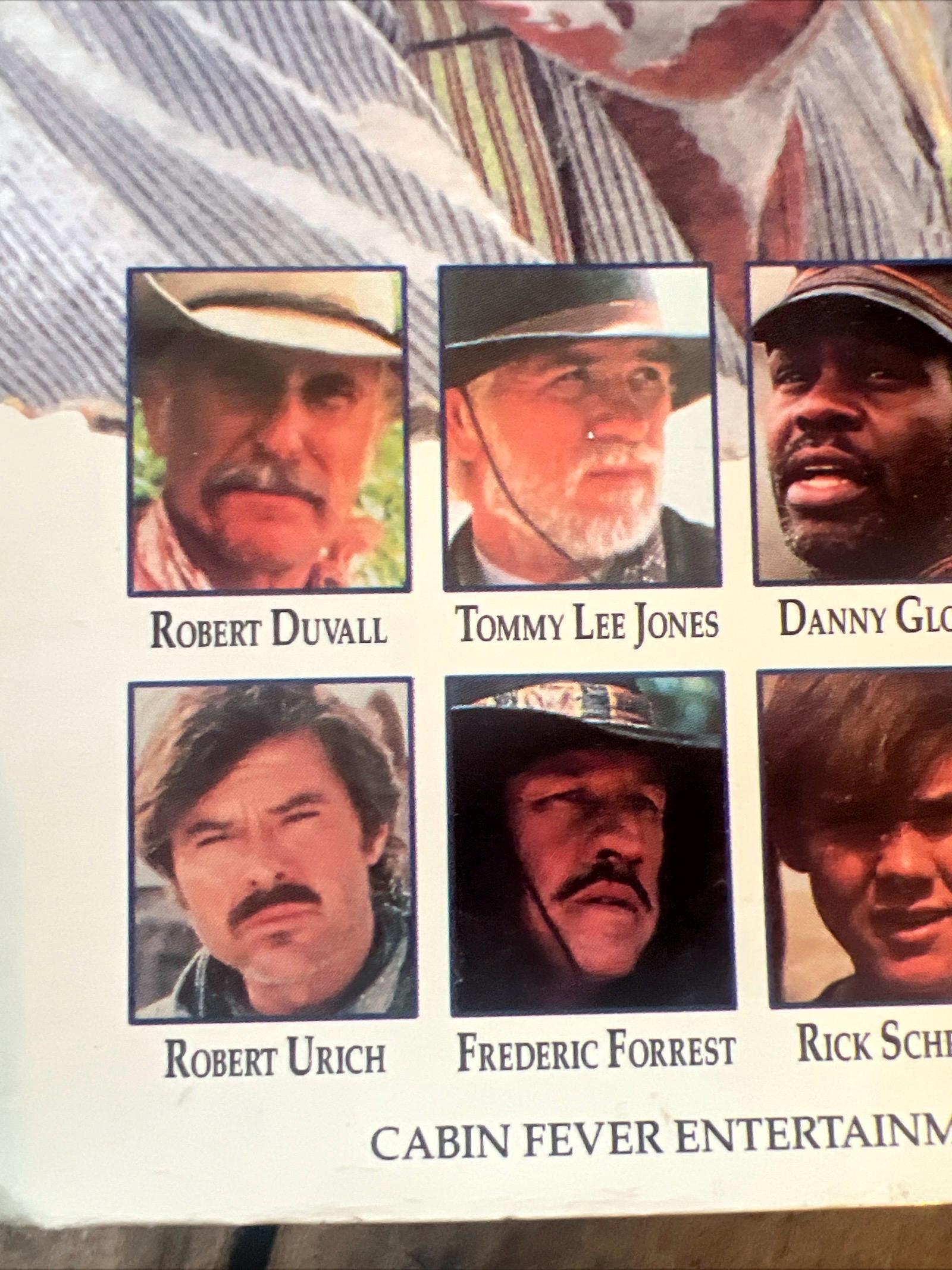 Lonesome Dove VHS: 1989 Epic Western Movie Starring Duvall & Jones