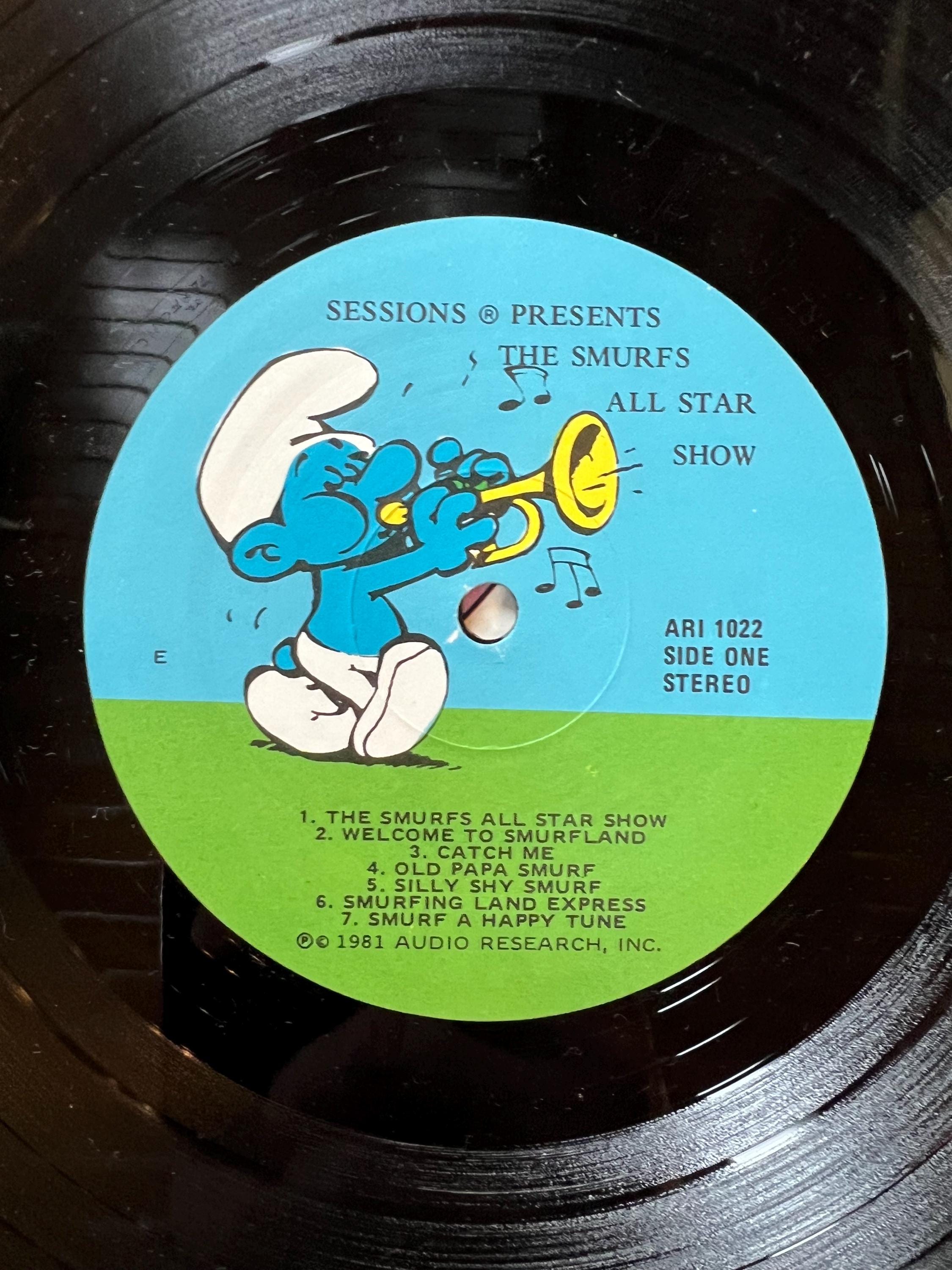 The Smurfs All Star Show - 1981 Sessions Records - LP Vinyl Album