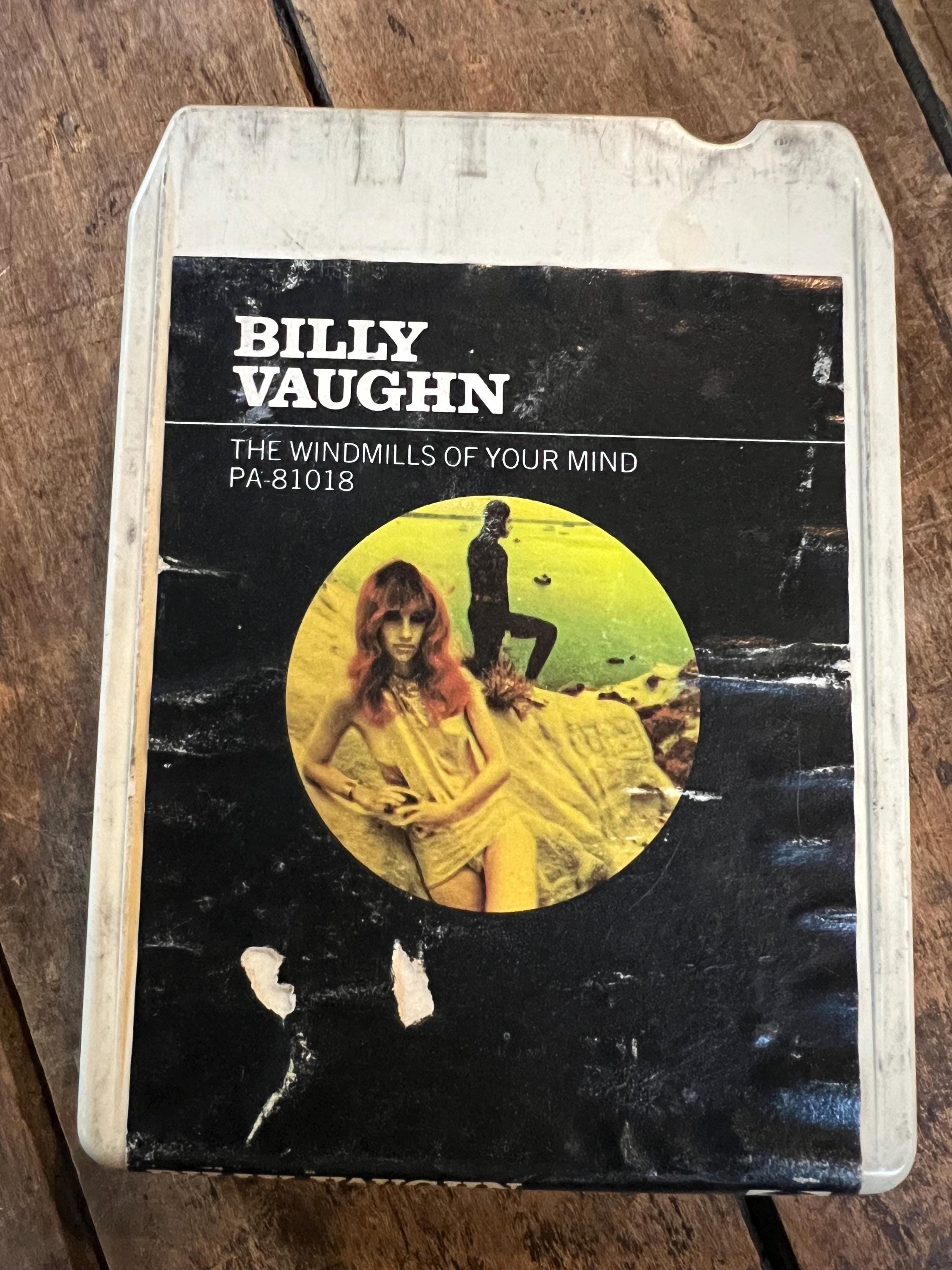 1969 Billy Vaughn “The Windmills Of Your Mind” Capitol Records 8-Track Tape