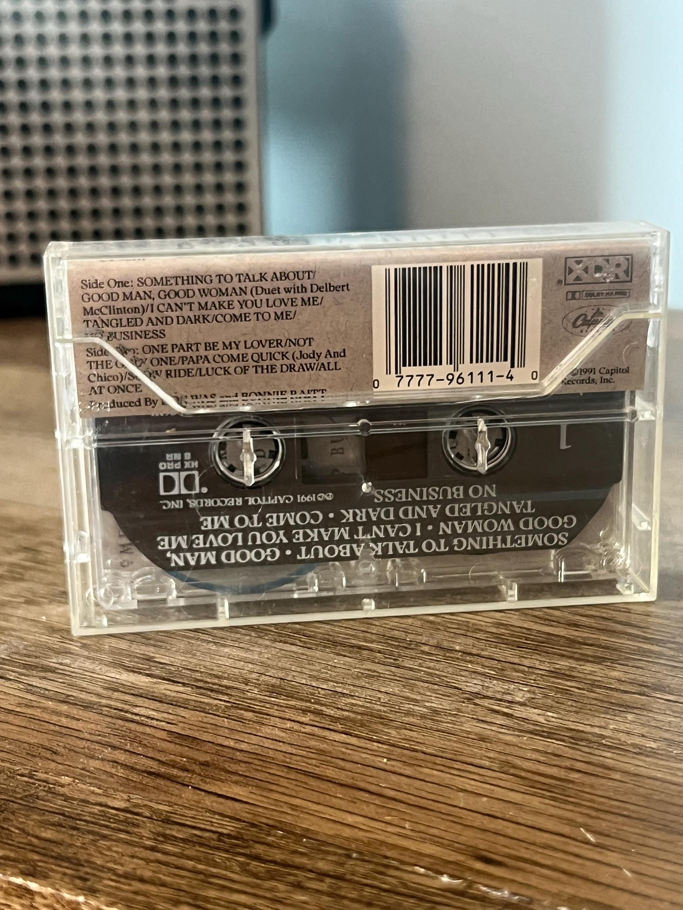 Vintage 1991 Bonnie Raitt Luck of the Draw Cassette Tape