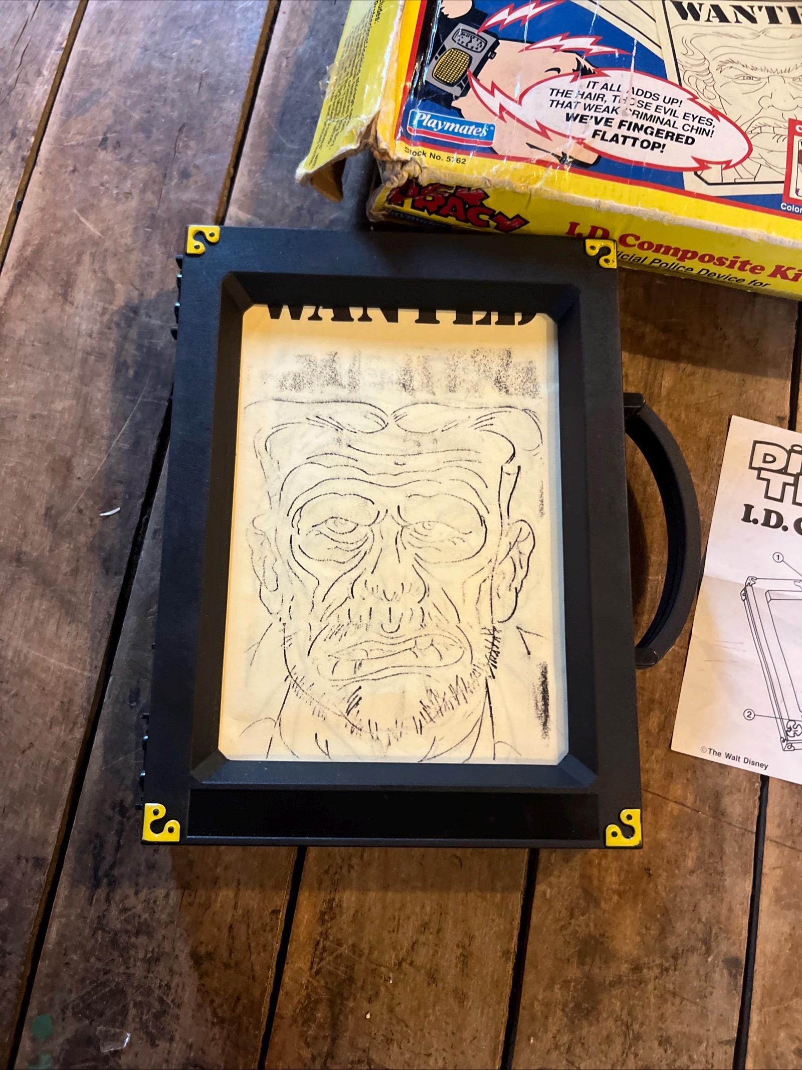 1990 Playmates - Dick Tracy Movie - I.D. Composite Kit & Original Box