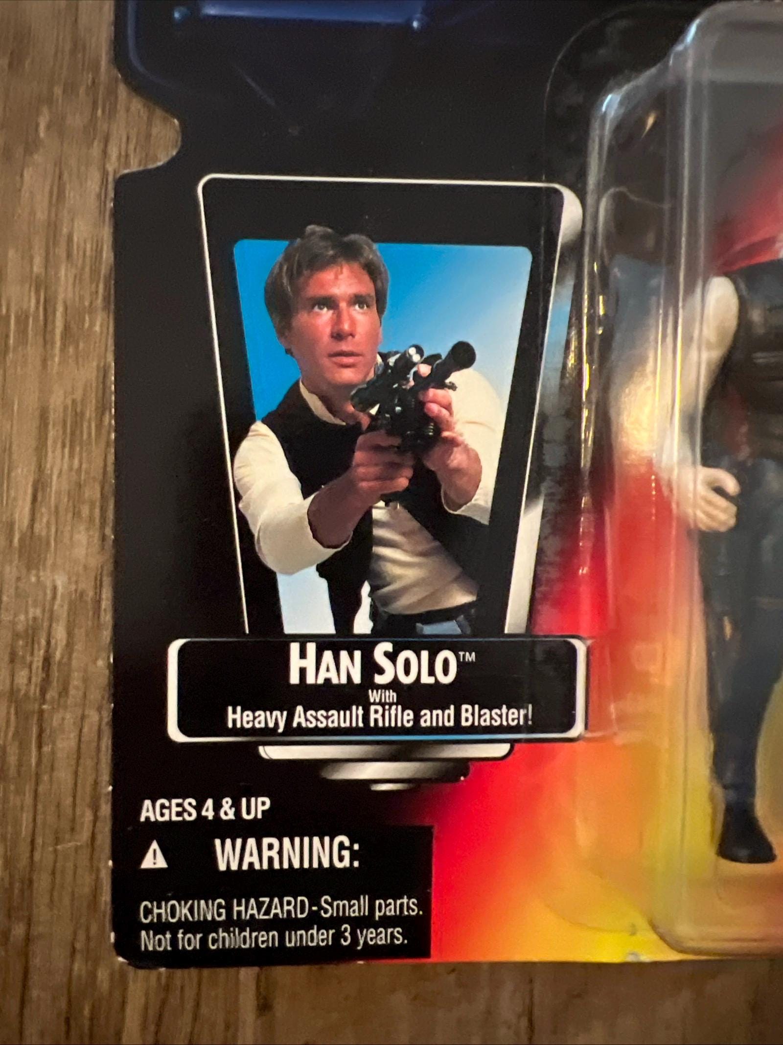 1995 Star Wars Han Solo Smuggler Action Figure - Power Of The Force, Kenner
