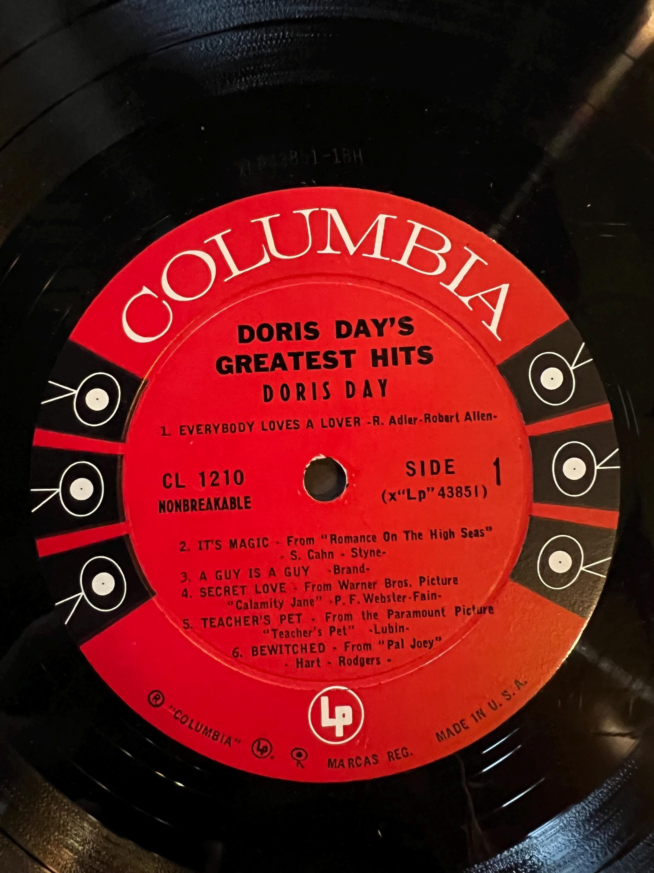 Doris Day’s Greatest Hits - Columbia Records LP 1958 - Vintage Vinyl Record