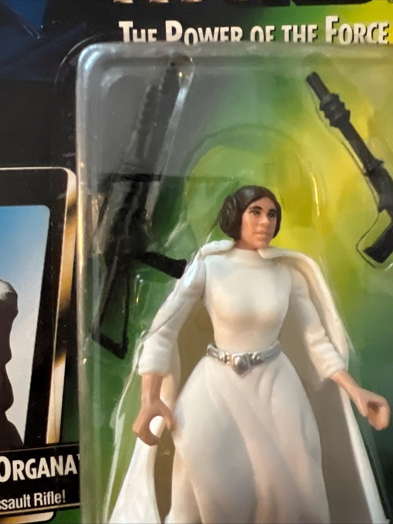 1997 Kenner Star Wars - Power Of The Force - Princess Leia Organa Action Figure MOC