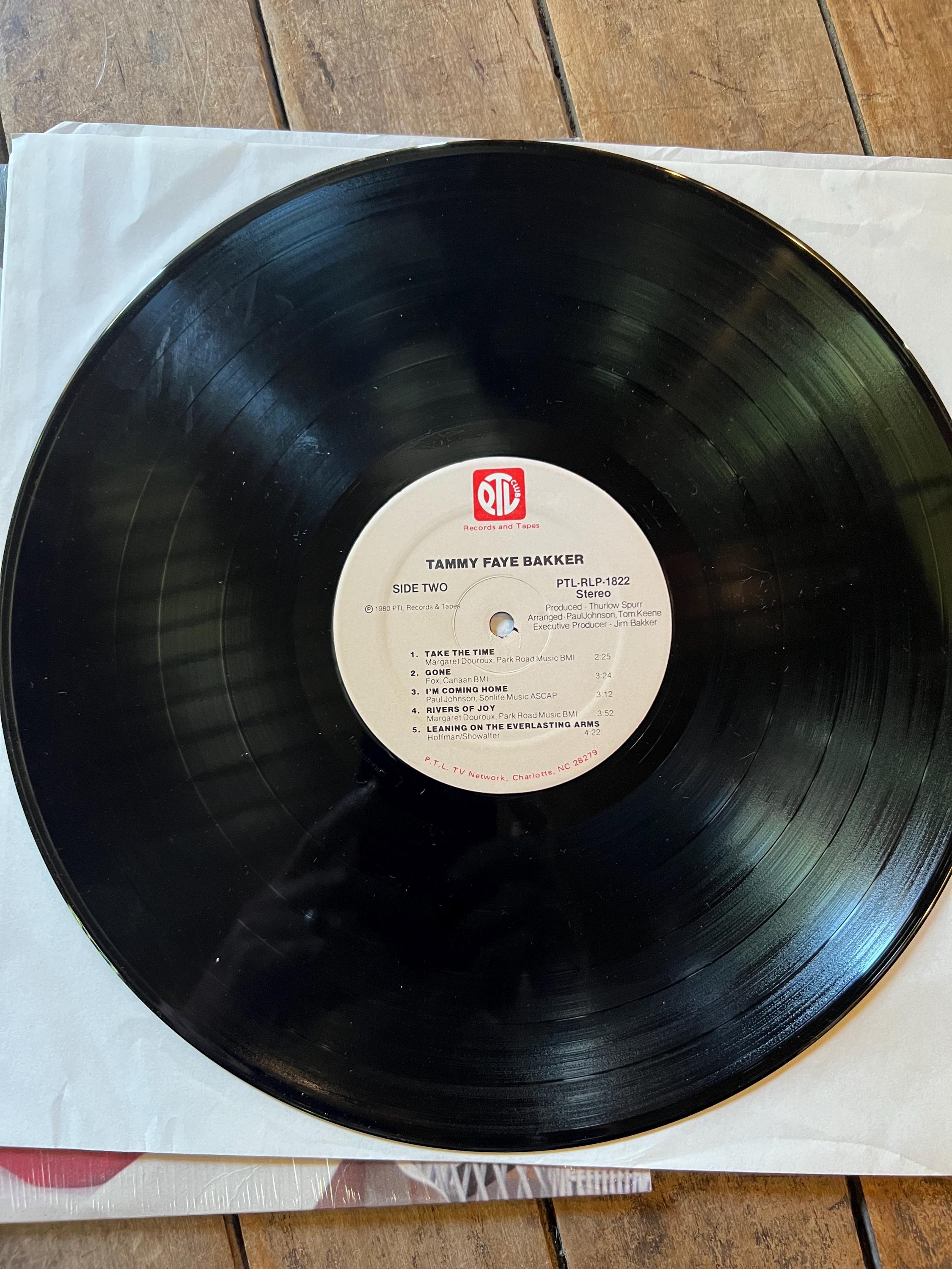 Tammy Faye Bakker - The Lord’s On My Side LP - 1980 Gospel Vinyl Record