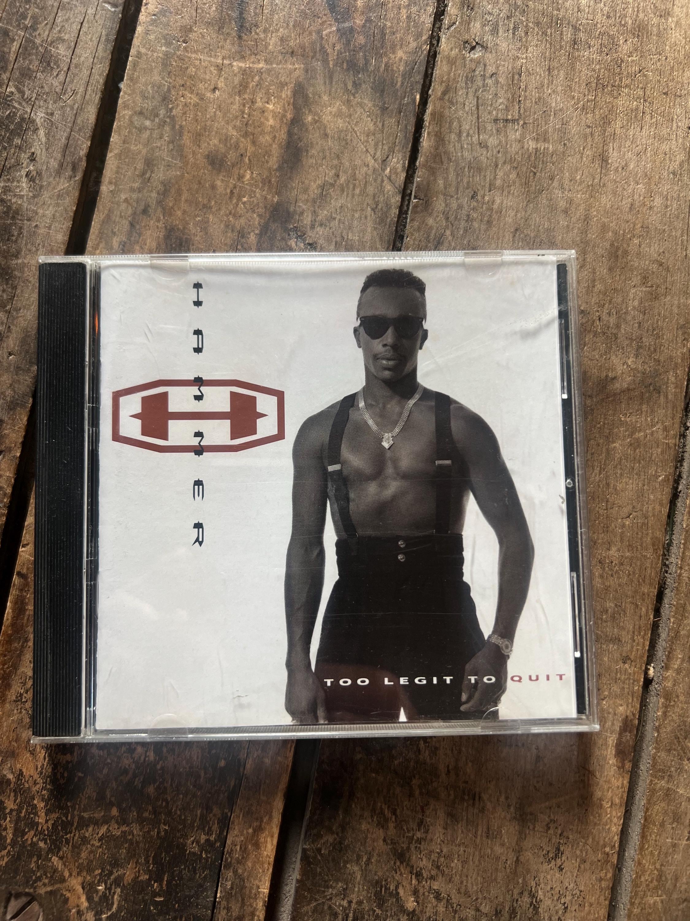 MC Hammer “Too Legit To Quit” CD - 1991 Capitol Records Rap Album