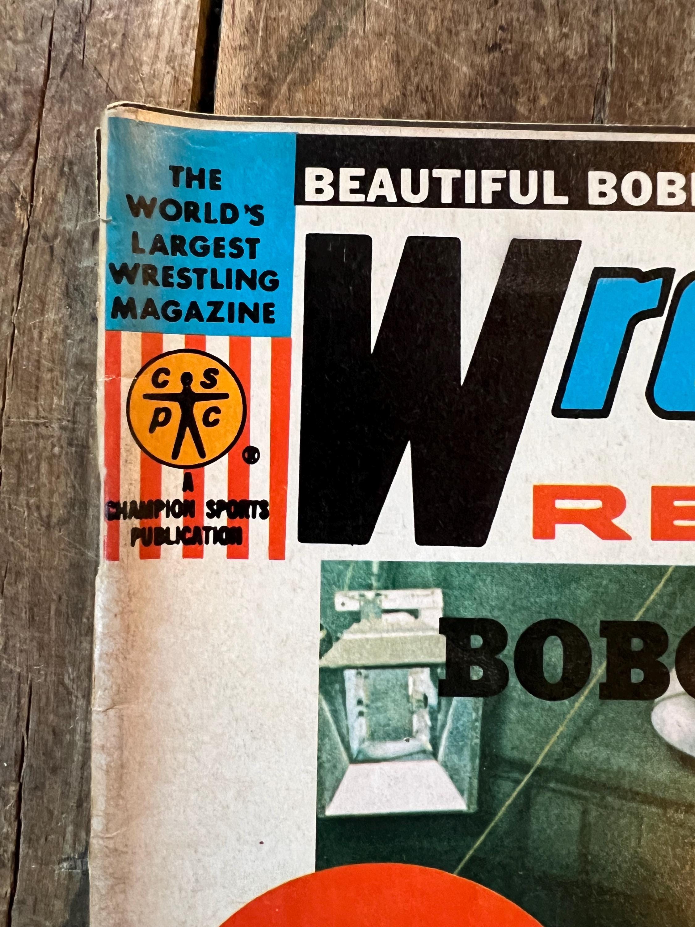 Wrestling Revue Magazine - February 1972 Issue - WWF / WWE - Bobo Brazil Cover