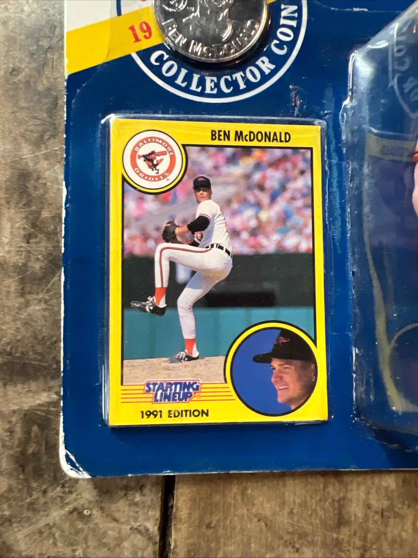 1991 Kenner Starting Lineup Ben McDonald Action Figure - Orioles MLB Collectible