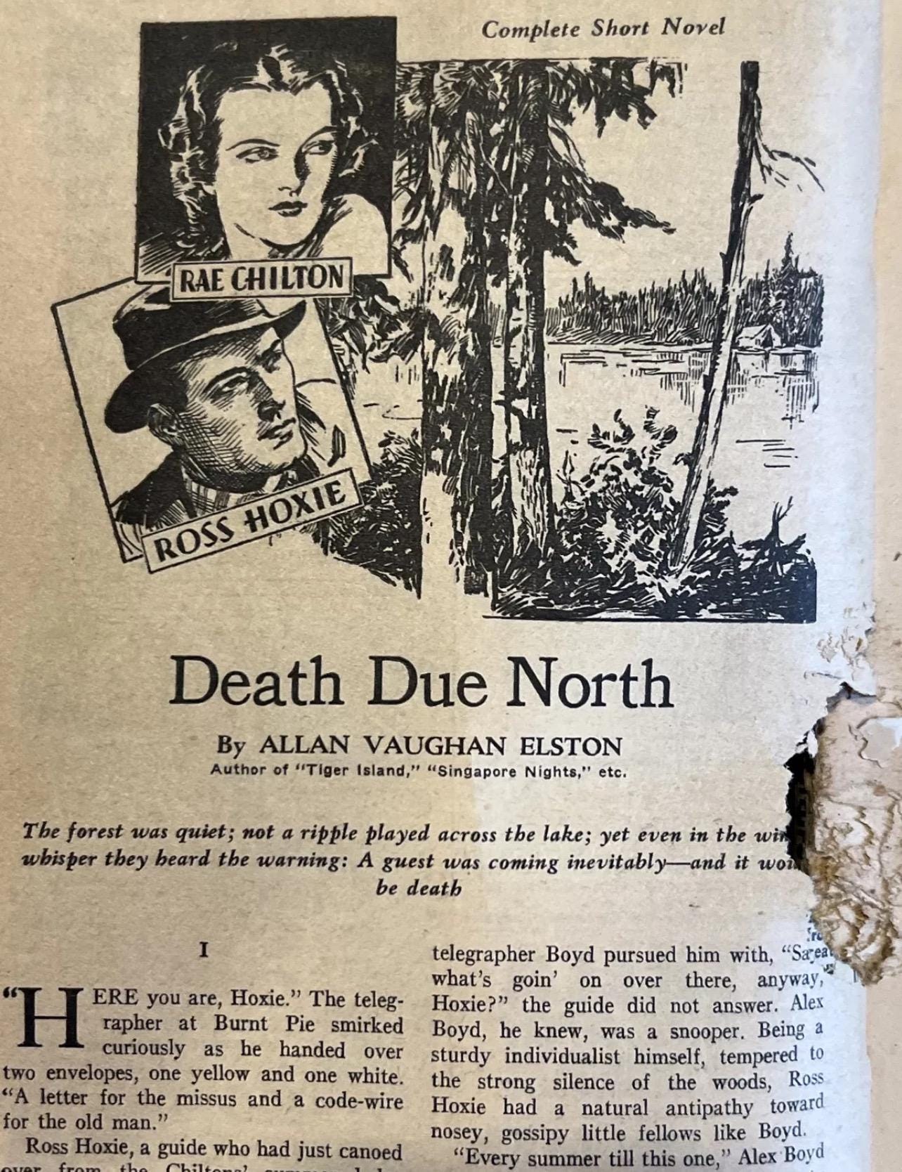 Vintage Argosy Weekly Pulp Magazine - January 21, 1939