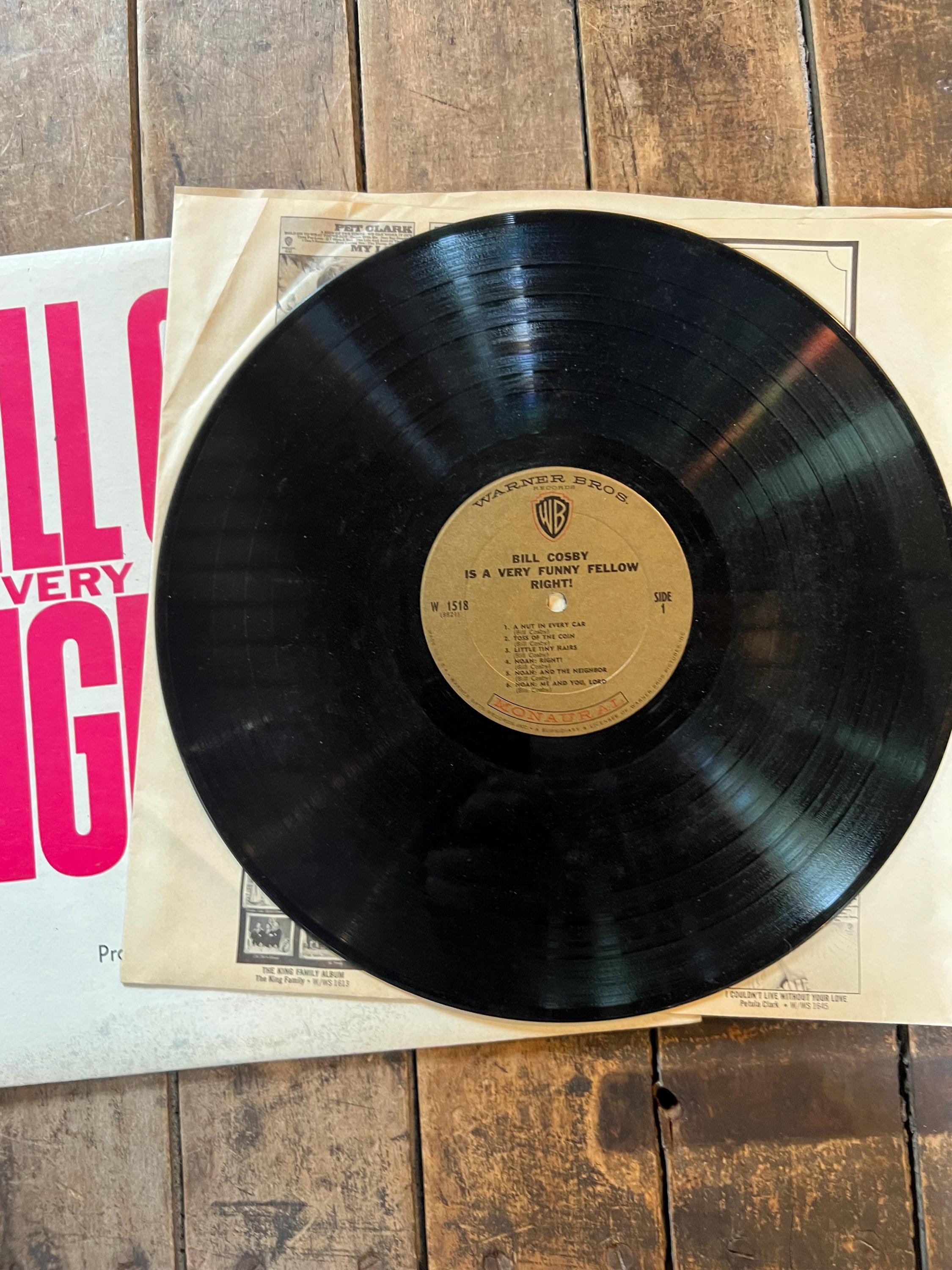 Bill Cosby "Is a Very Funny Fellow Right!" LP - 1963 Warner Bros Vinyl Record