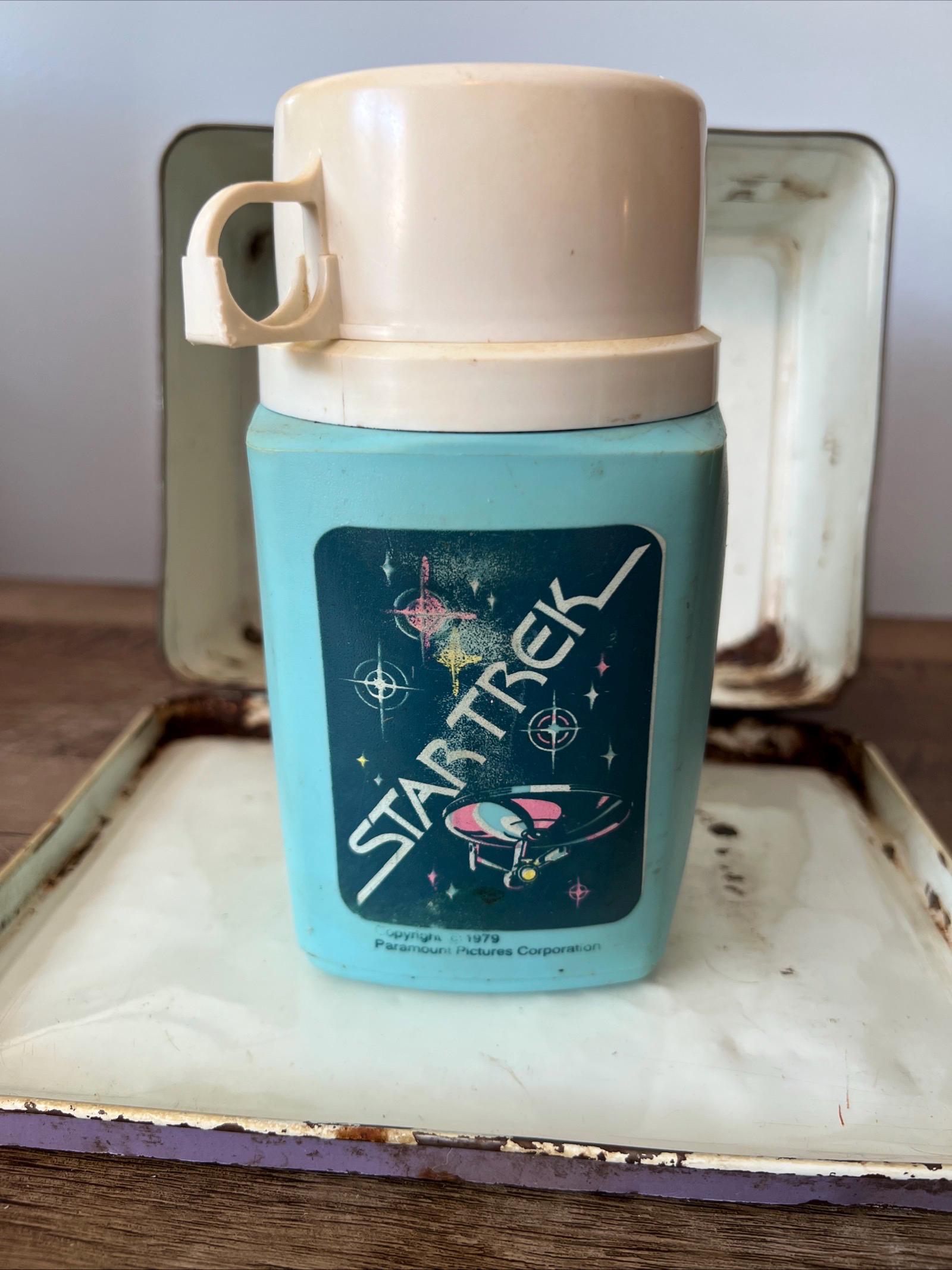 Vintage 1979 Star Trek Lunch Box & Thermos - King Seeley