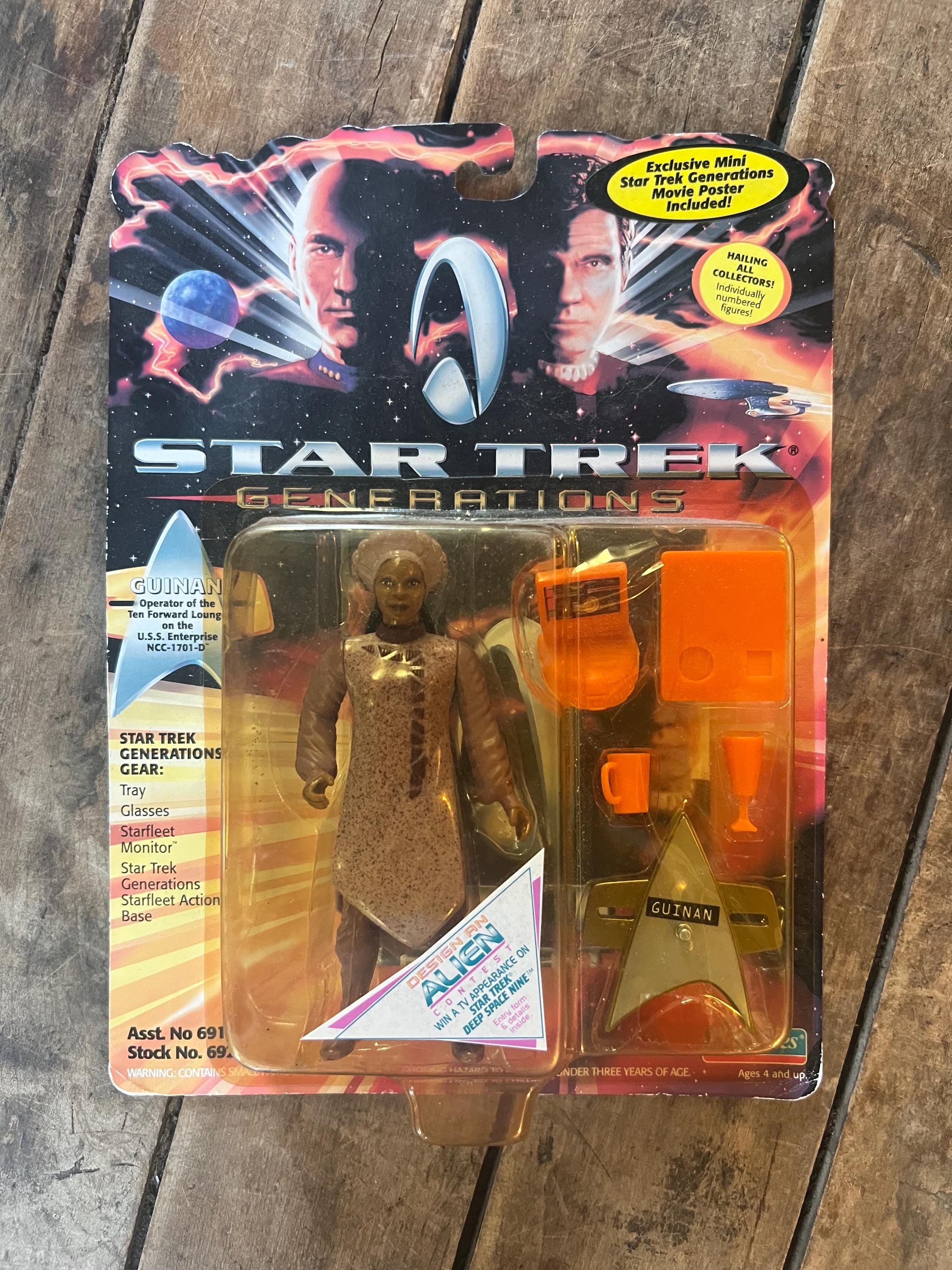 Vintage 1993 Star Trek Generations Guinan Action Figure - Sealed