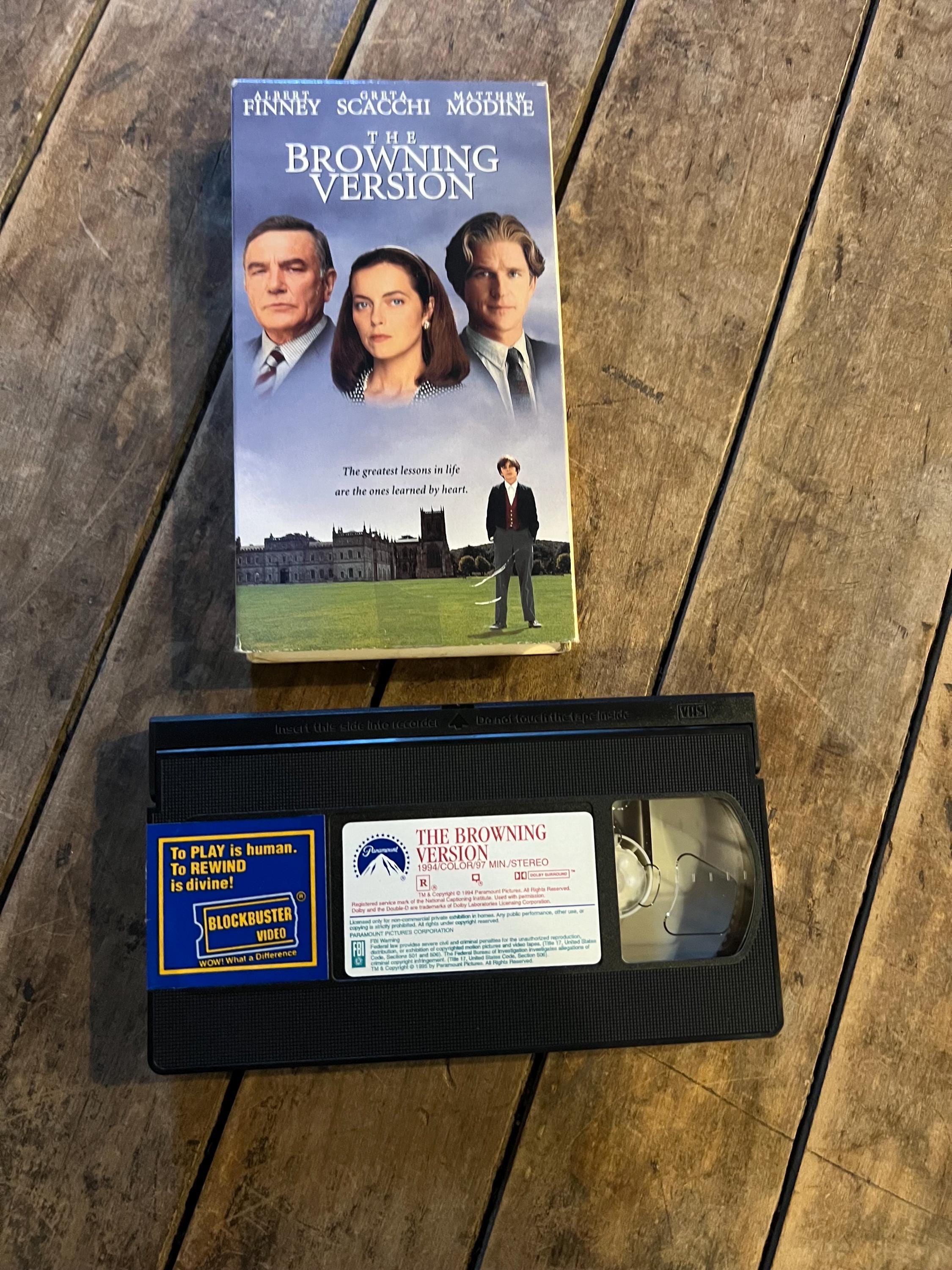 The Browning Version ( VHS 1994) Starring- Albert Finney & Matthew Modine