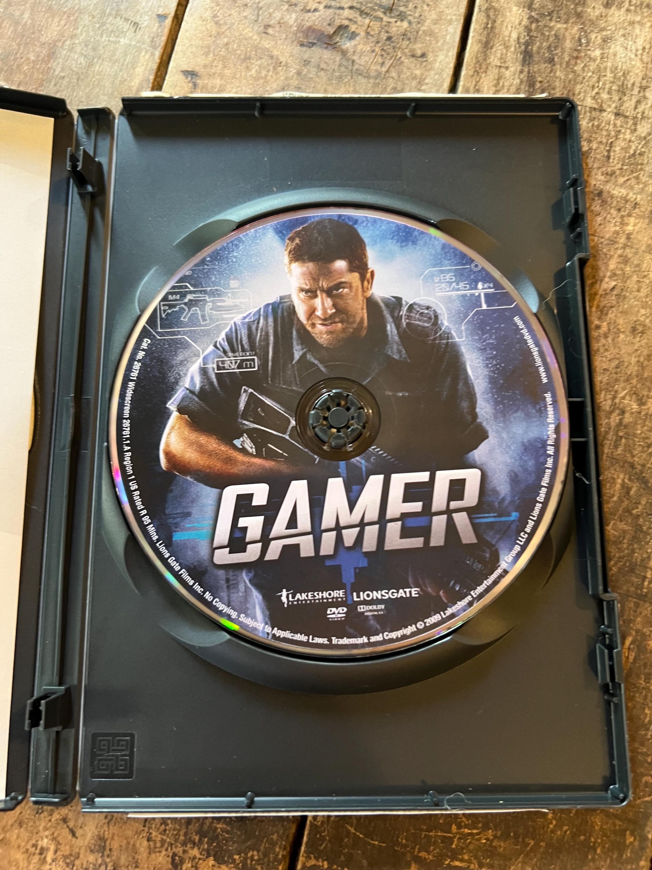 Gamer ( DVD  ) Sci-Fi / Action Starring - Gerard Butler & Ludacris