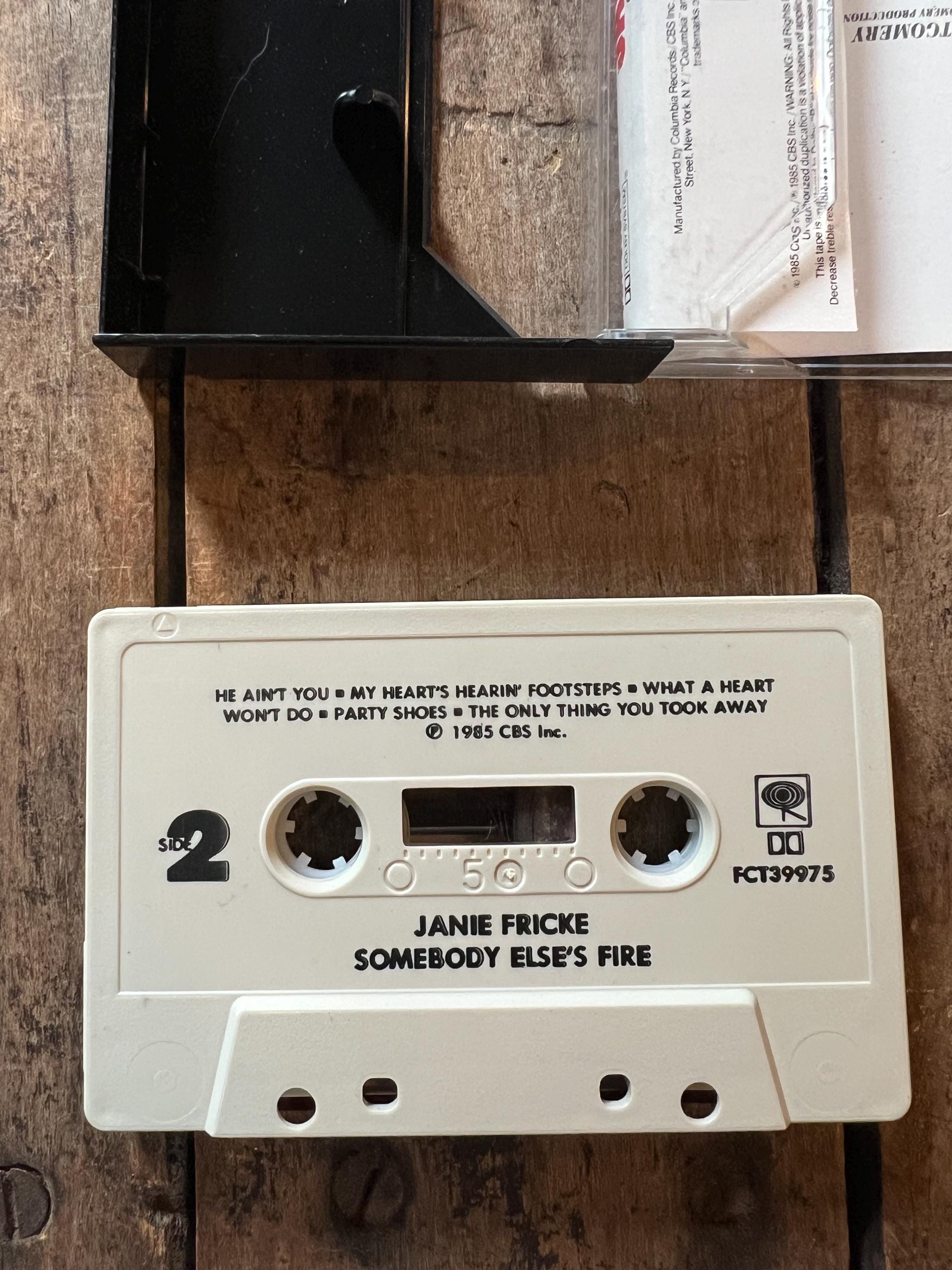 1985 Janie Fricke “Somebody Else’s Fire” Cassette Tape - Columbia Records