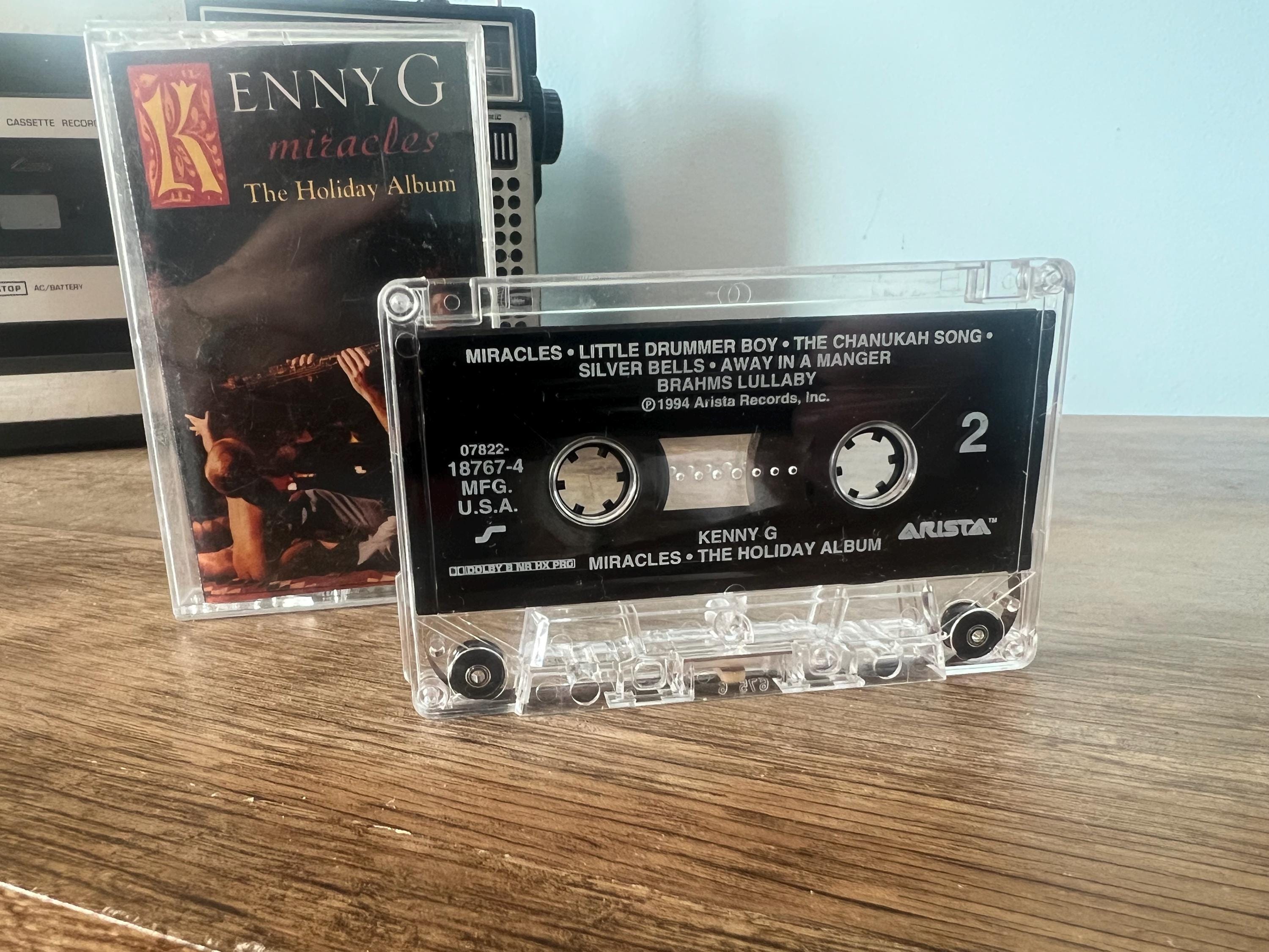 Vintage 1994 Kenny G Miracles Holiday Album Cassette Tape