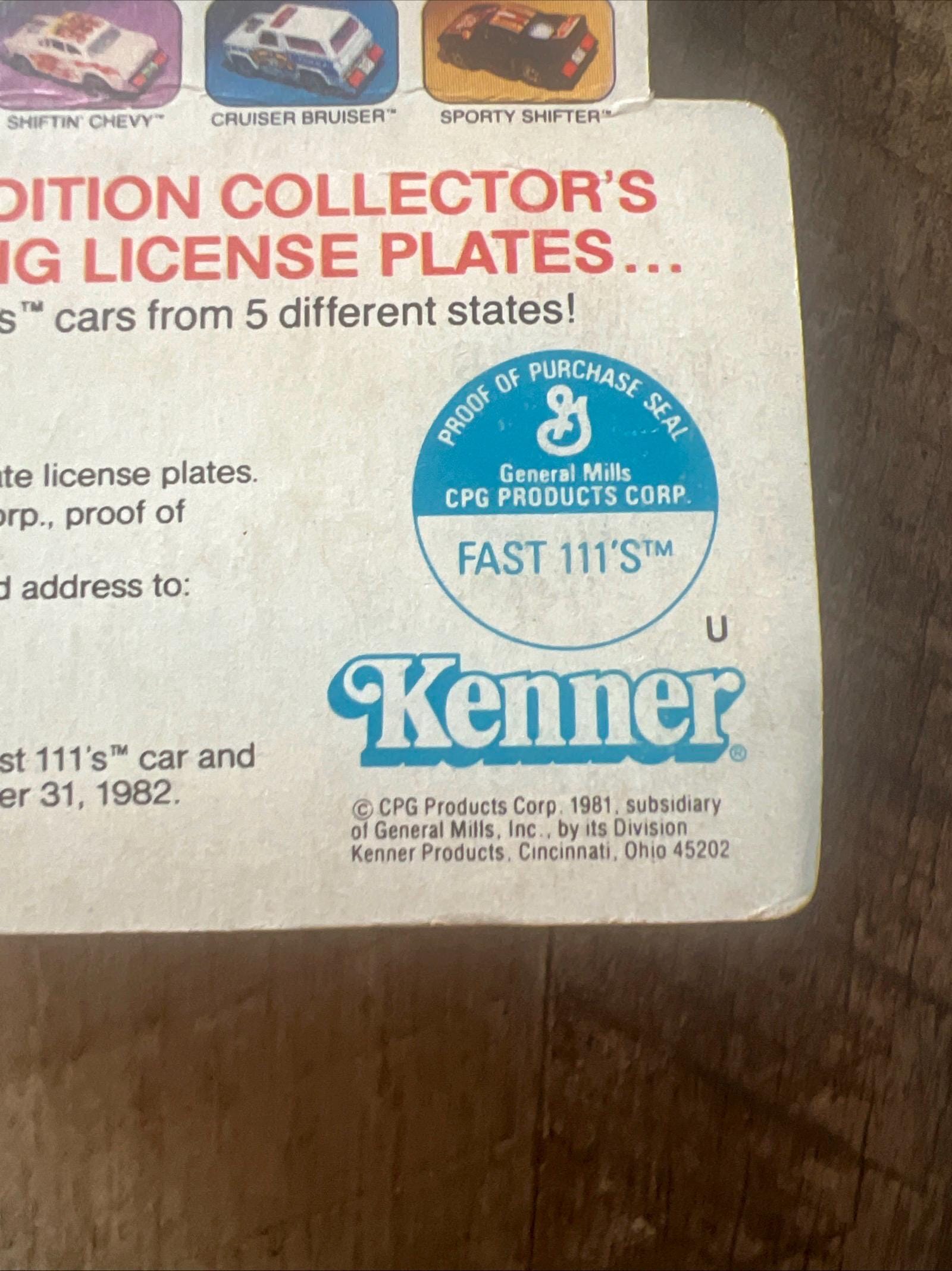 1981 Kenner FAST 111's Mighty Mule Die Cast SUV - Sealed on Card