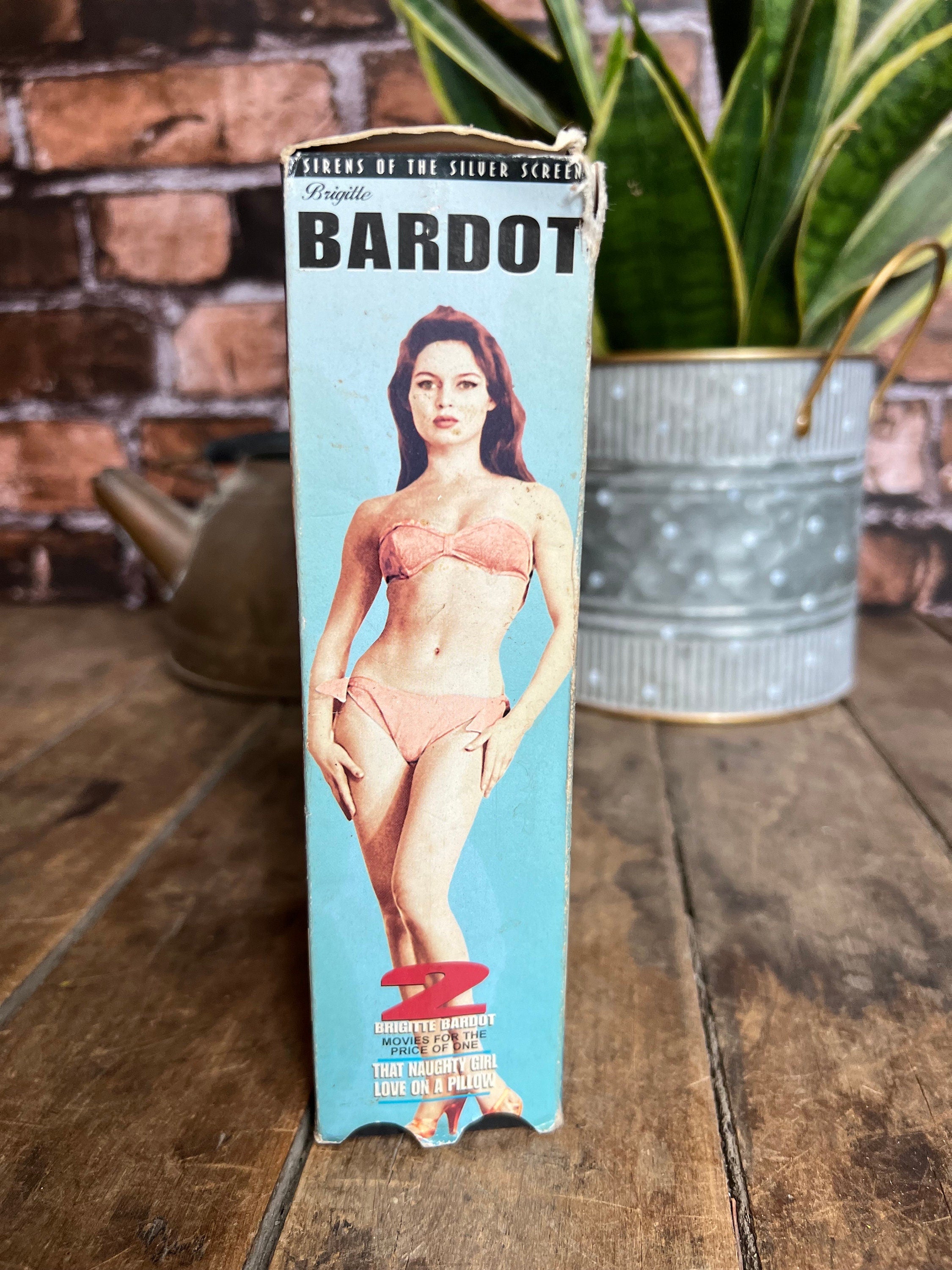 Vintage Bridgette Bardot VHS Double Feature: Sirens of the Silver Screen