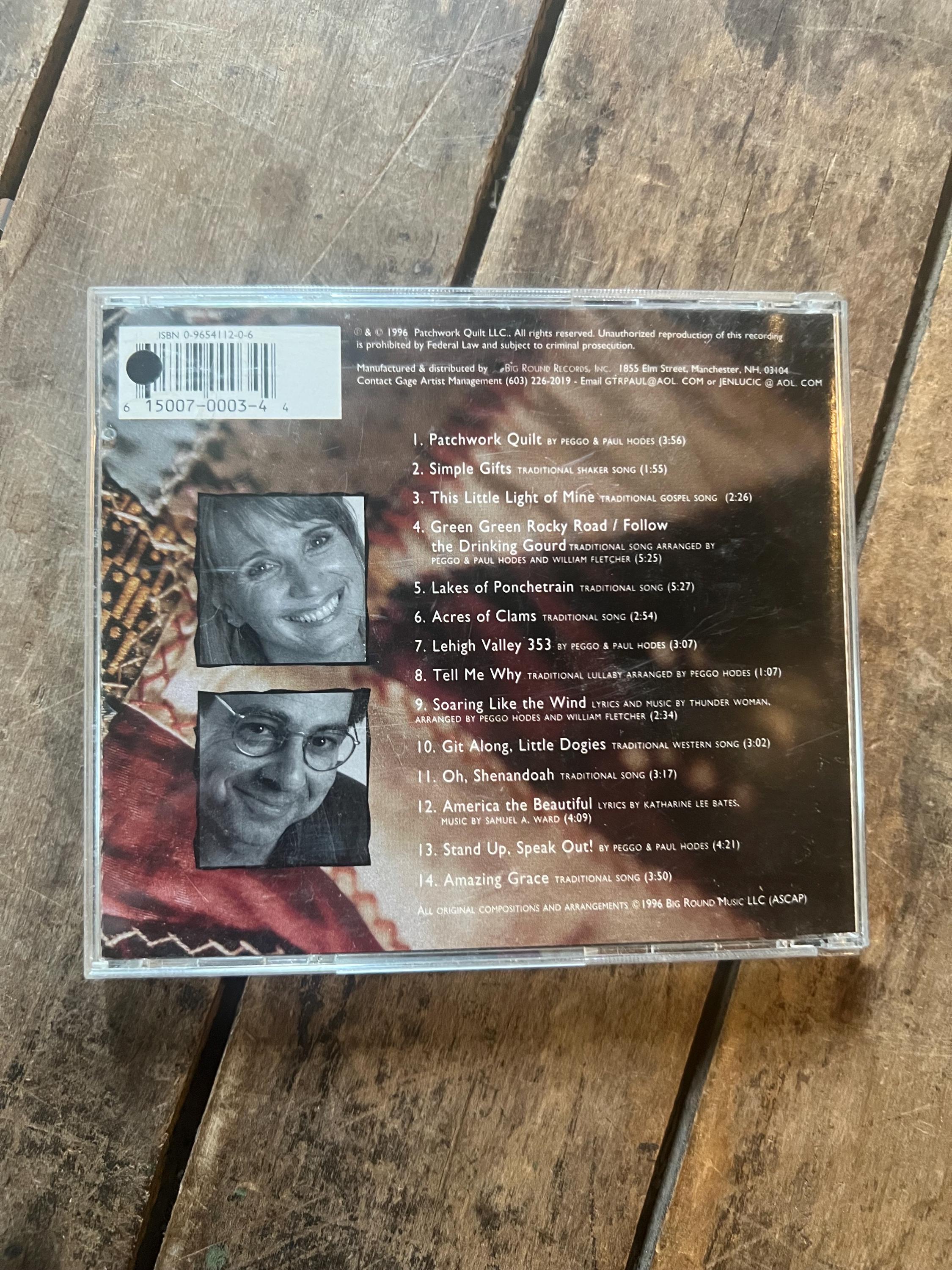 Peggo and Paul Patchwork Quilt CD - 1996 Warner Bros. Records