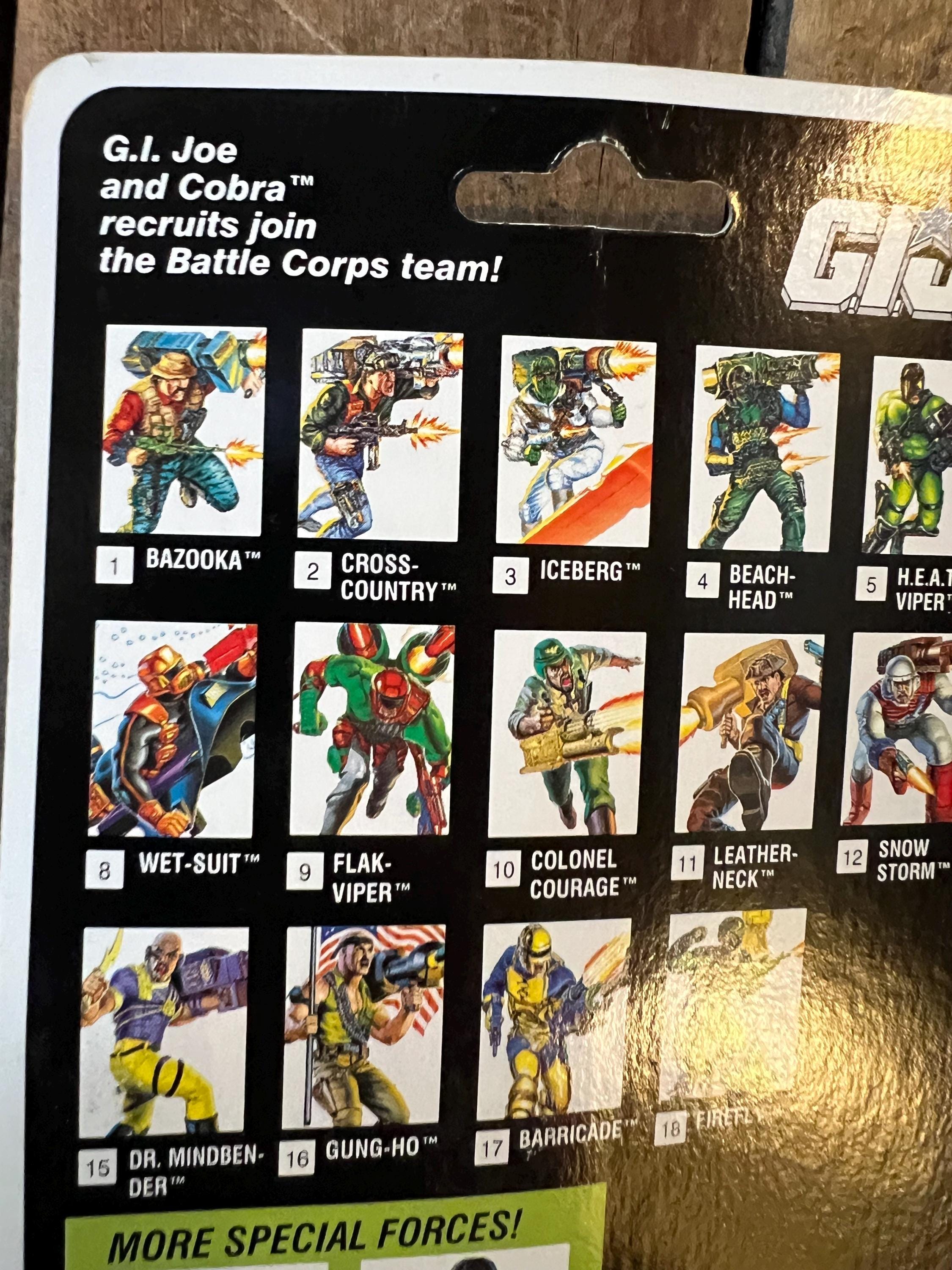 1993 GI Joe Snow Storm V2 Action Figure - Sealed Card