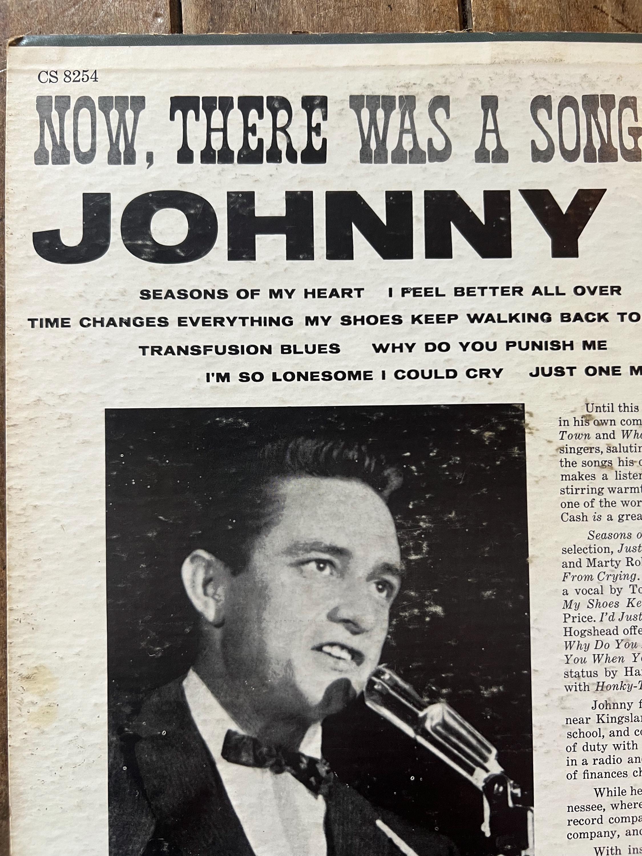Johnny Cash "Now, There Was A Song" Vinyl LP - 1960 Original Columbia Records