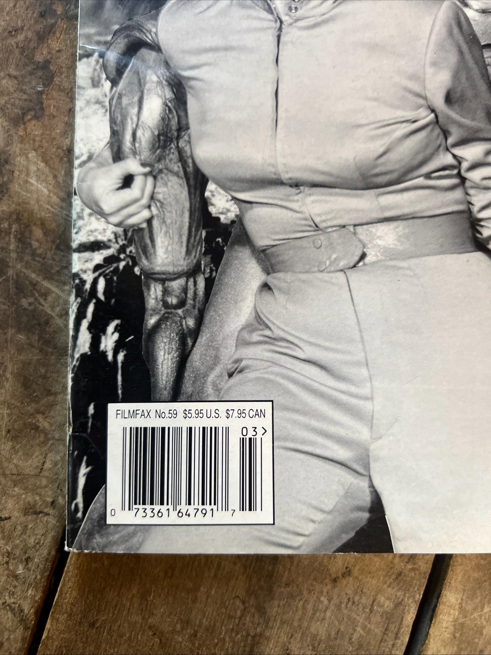 FILMFAX # 59 ( February / March 1997) Faith Domergue Cover - Film & TV Magazine