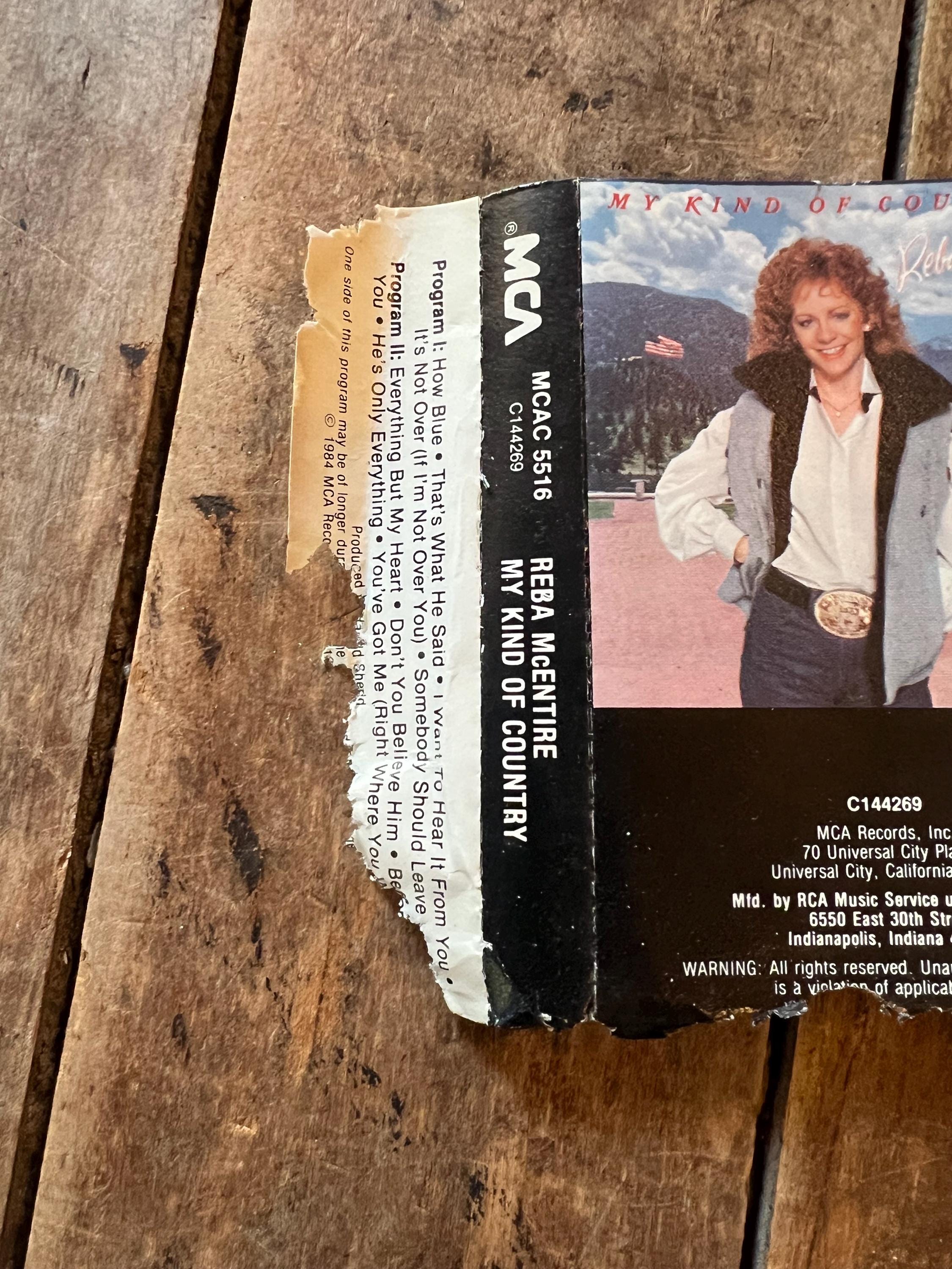1984 Reba McEntire “My Kind Of Country” Cassette Tape - MCA Records Club Edition
