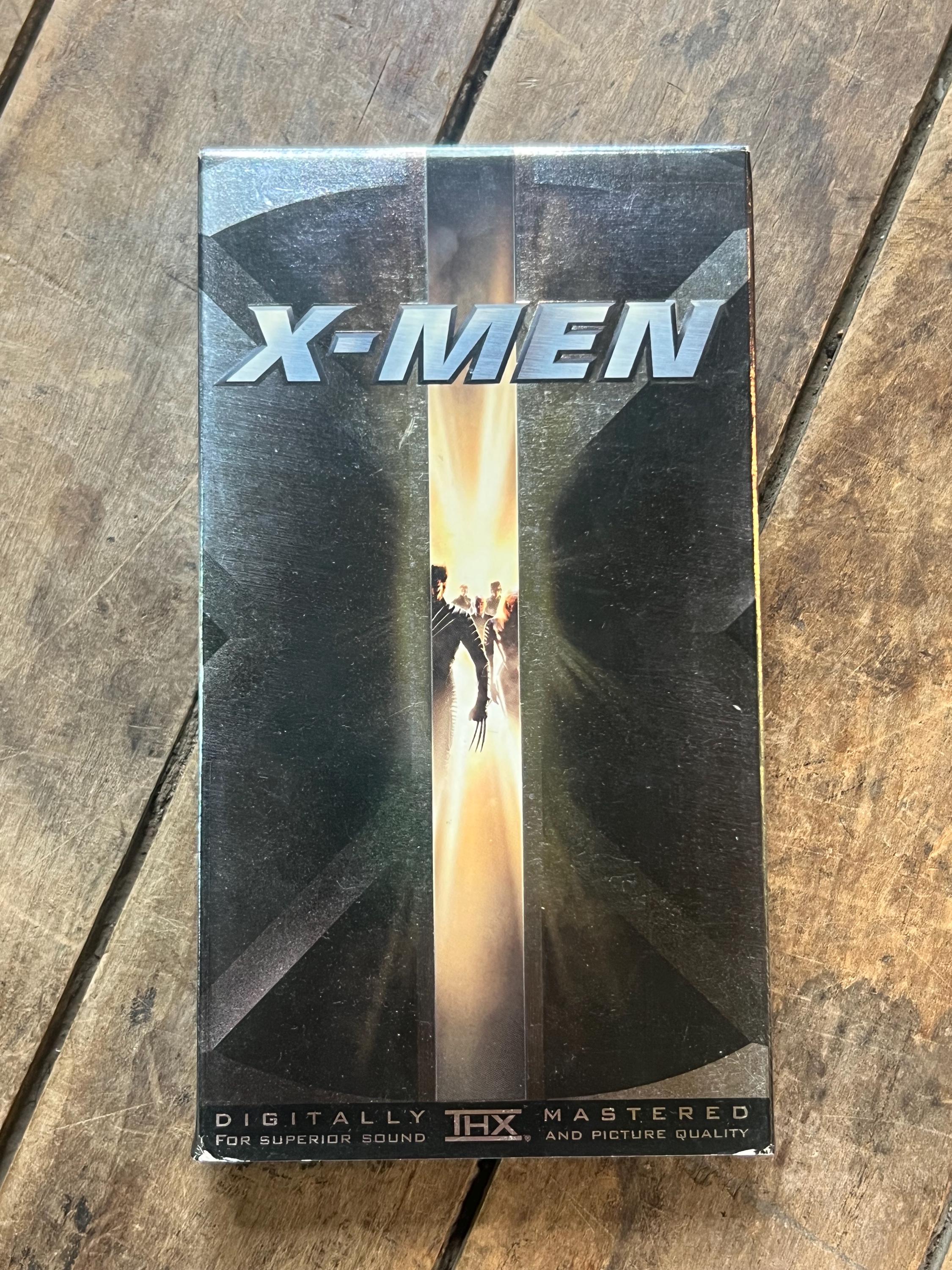 X-MEN - VHS Marvel Movie ( 2000 ) - Starring Patrick Stewart & Hugh Jackman