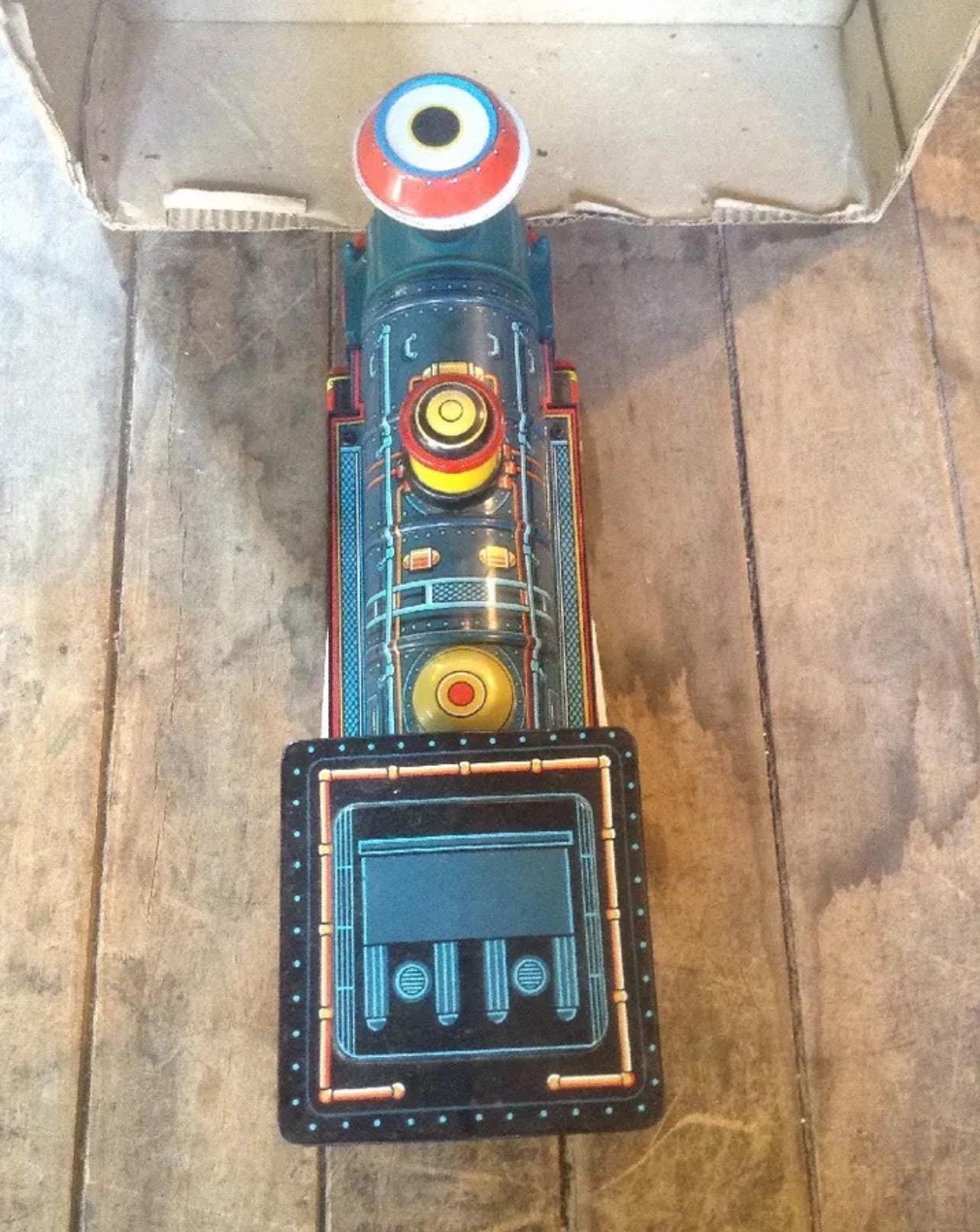 Vintage Western Special Locomotive Toy Train - Made in Korea - With Original Box
