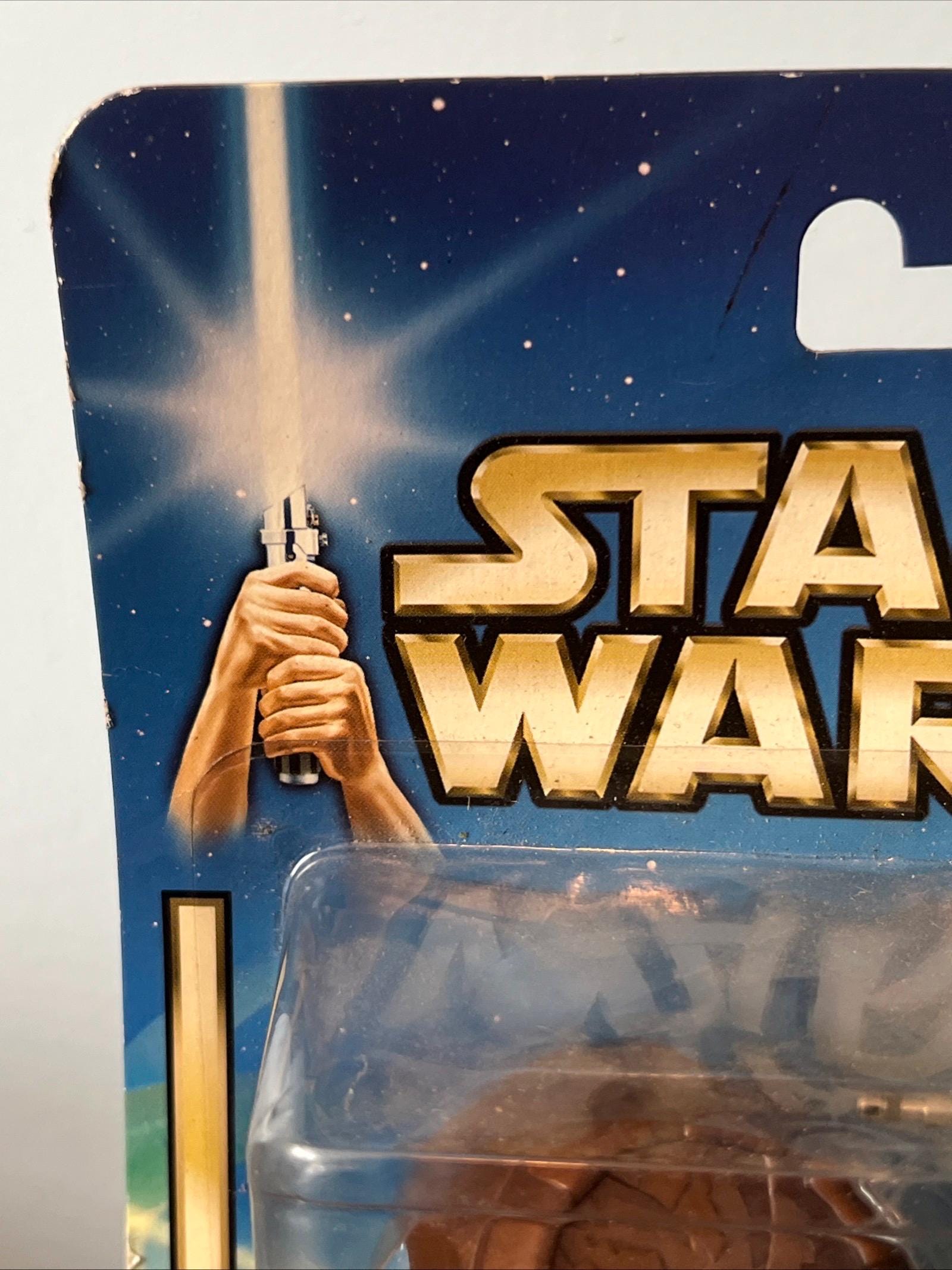 2002 Hasbro Star Wars - YODA Jedi Master Action Figure Attack Of The Clones MOC Hasbro