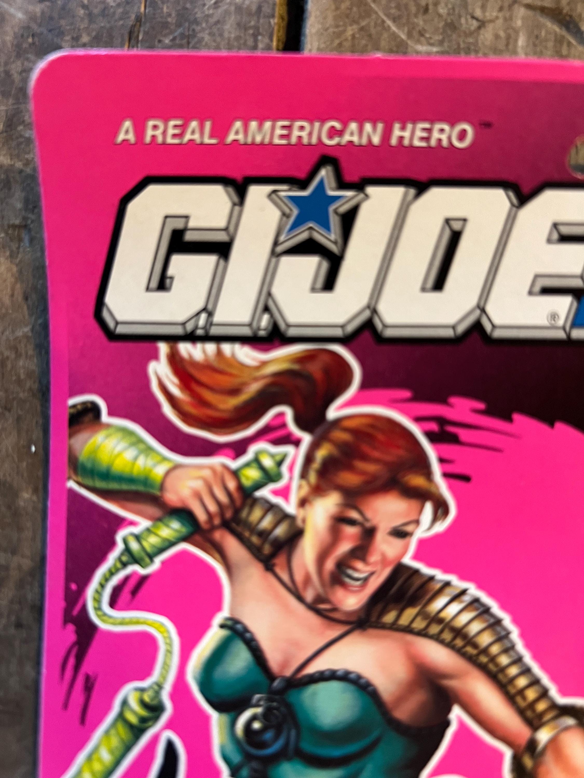 1992 Hasbro GI JOE - Ninja Force SCARLETT Action Figure -  Original Card