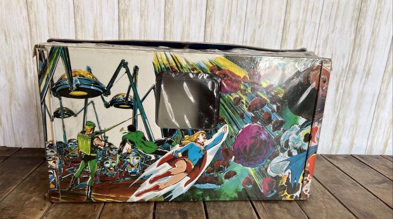 1976 Mego - Hall Of Justice Playset - Justice League Action Figure Playset