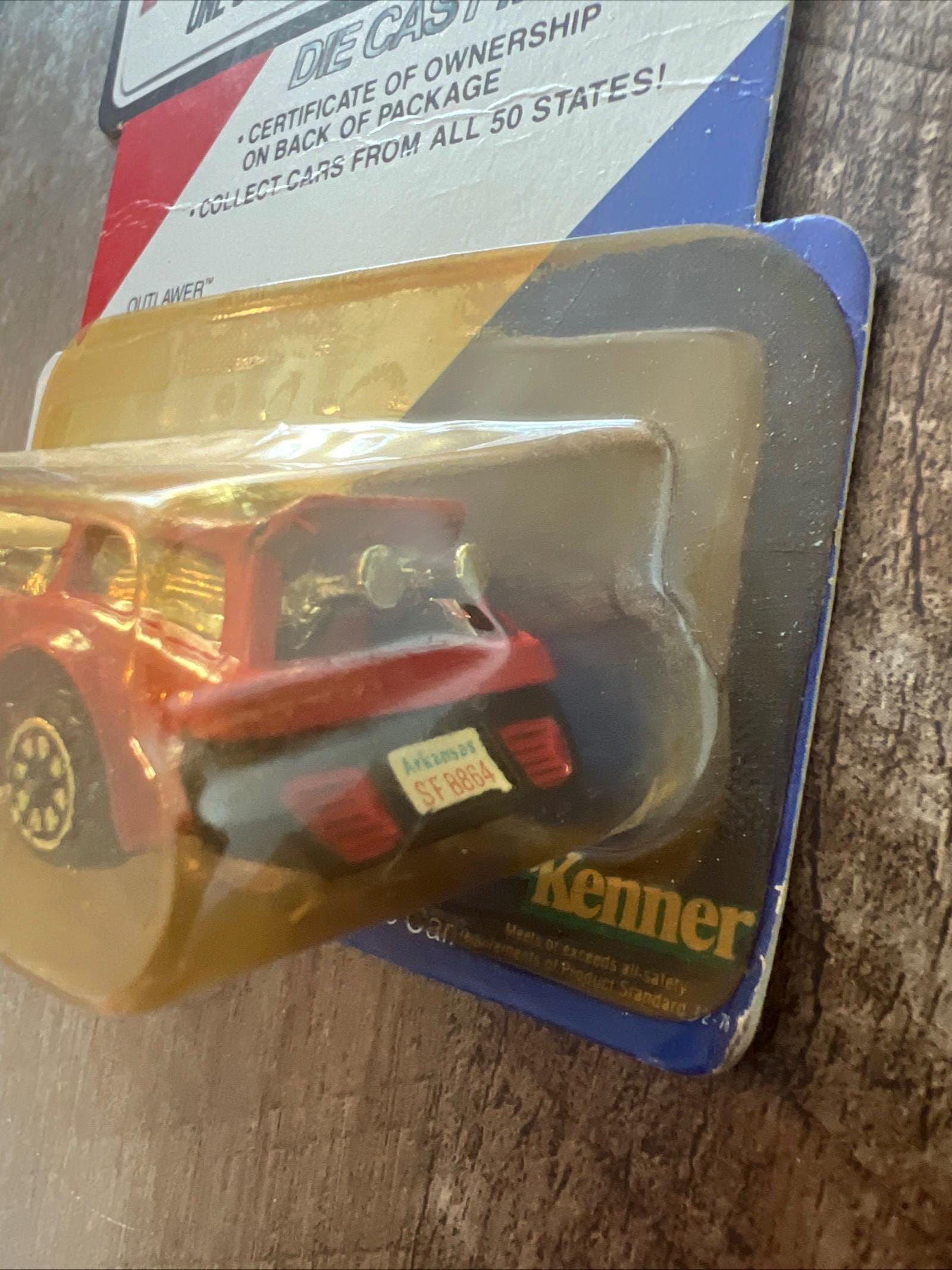 1981 Kenner FAST 111's OUTLAWER Die Cast Car - Sealed on Card