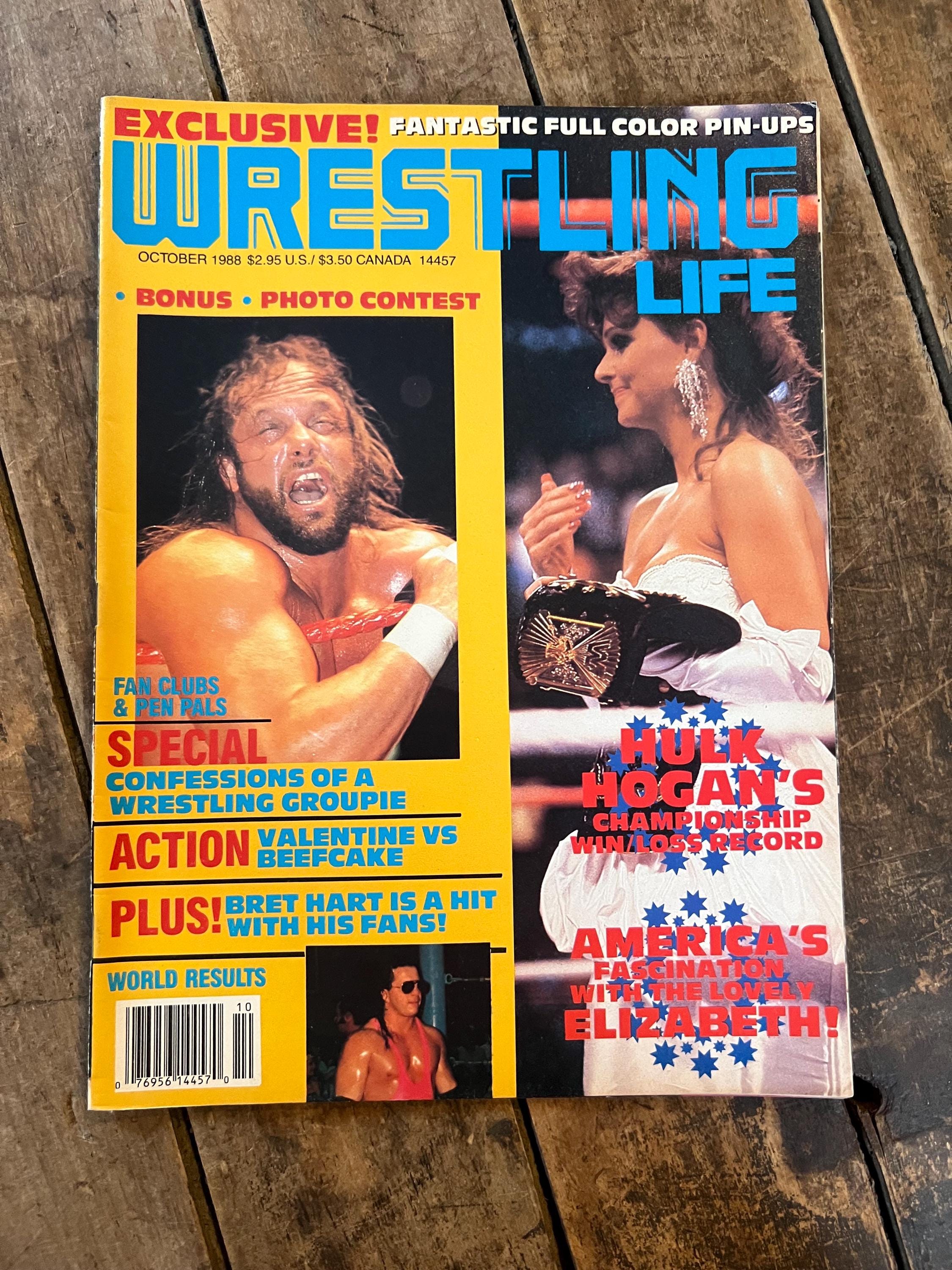Wrestling Life Magazine  - October 1988 - WWF WWE - Macho Man & Miss Elizabeth