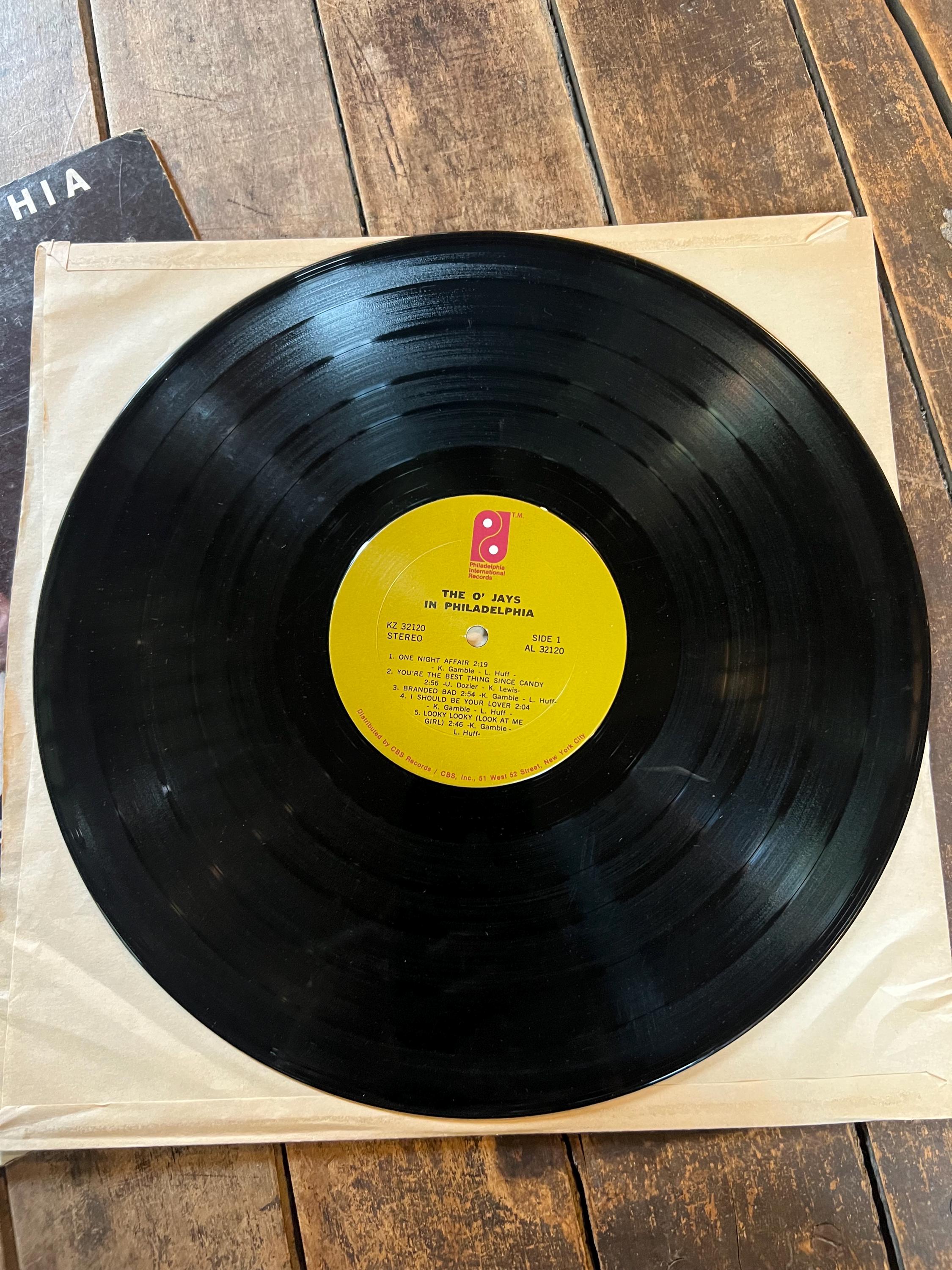 The O’Jays in Philadelphia LP - 1973 Epic Retro Vinyl Record