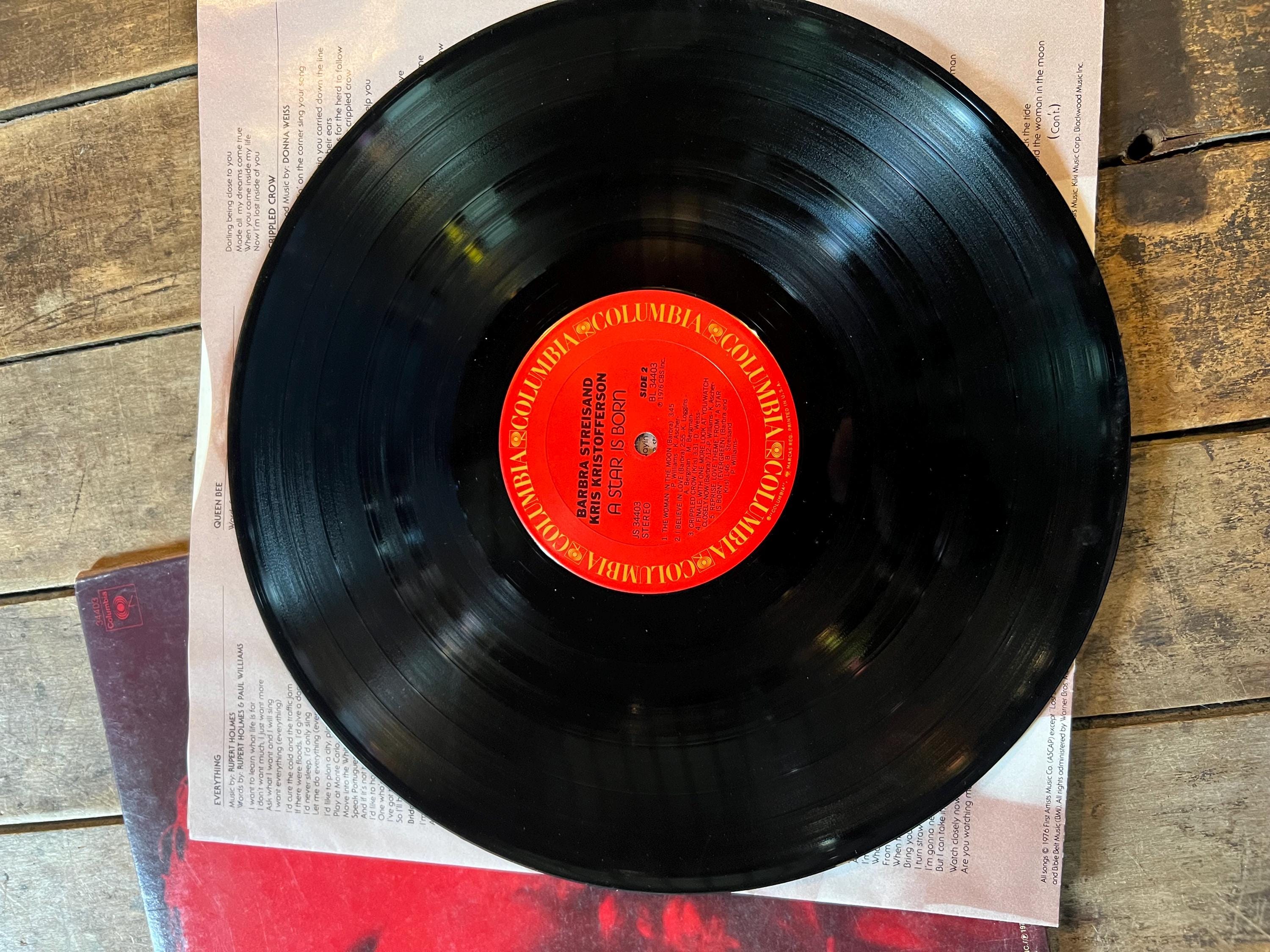 Barbra Streisand & Kris Kristoffer’s. " A Star is Born" LP - 1976 Columbia Retro Vinyl Record