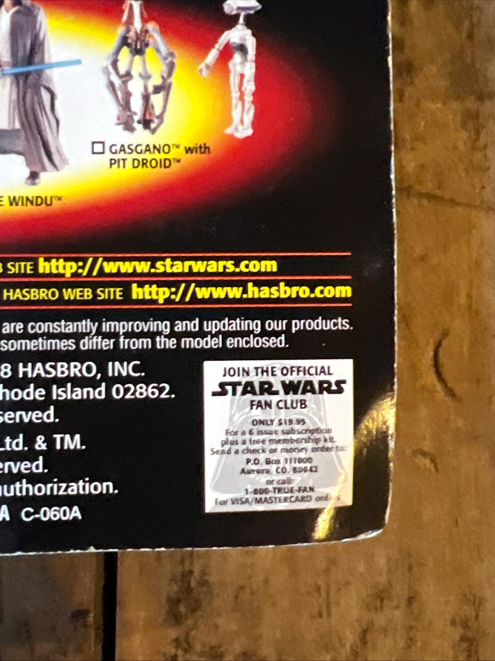 1998 Star Wars Episode 1 Boss Nass Action Figure - Commtech Chip, MOC