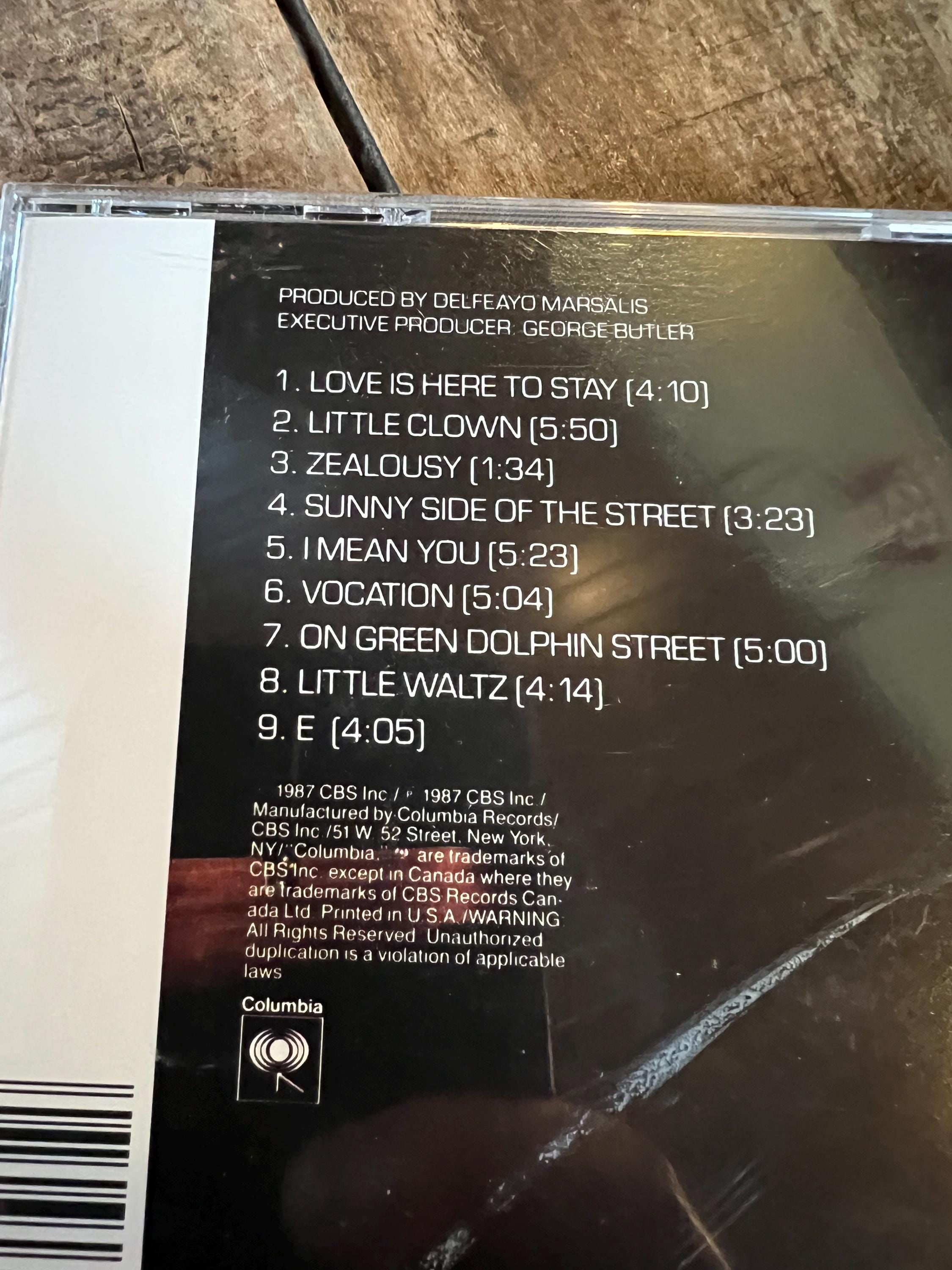 Harry Connick Jr CD - 1987 Columbia Records