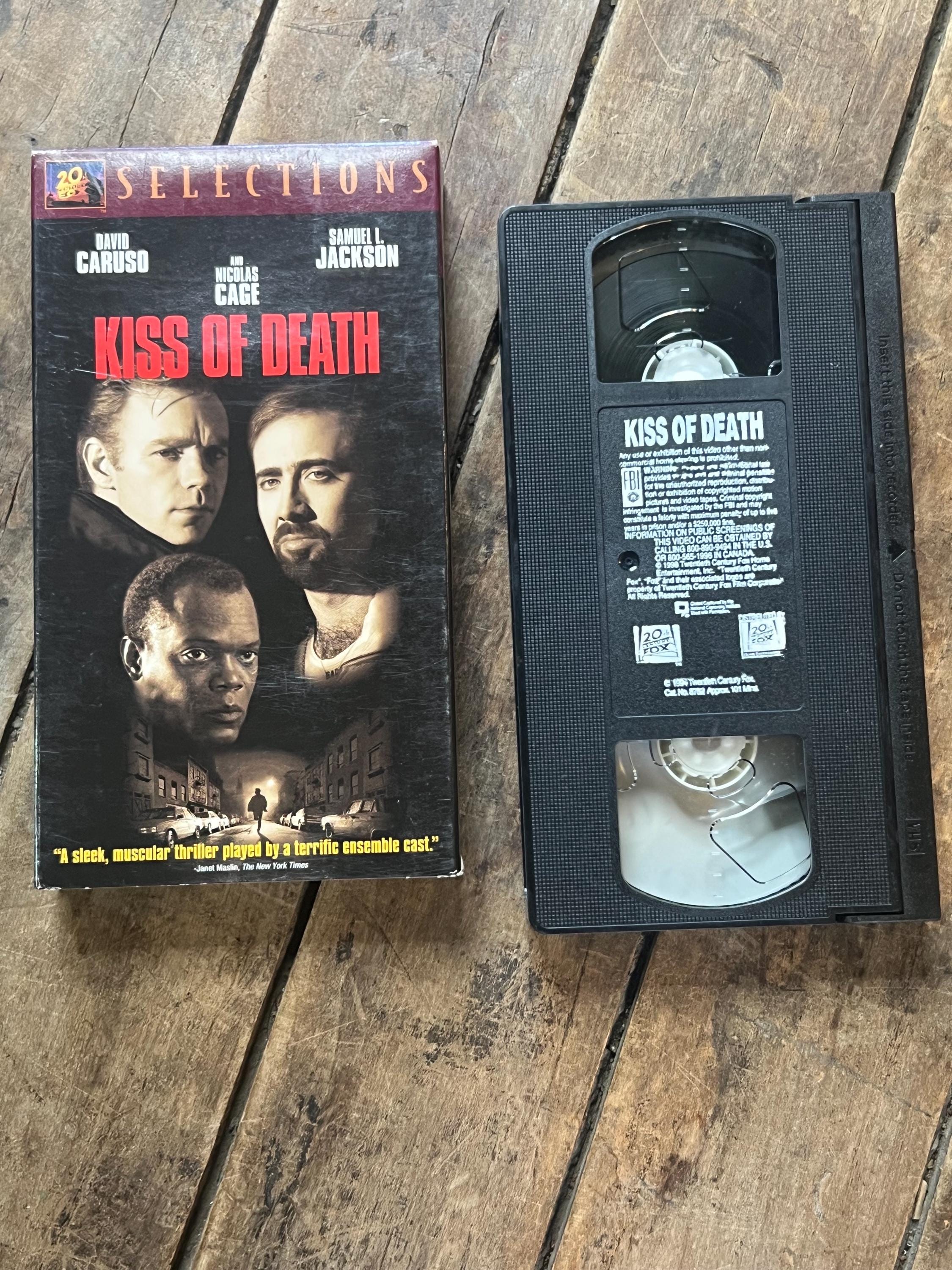 Kiss Of Death - VHS Movie ( 1995 ) - Starring Nicolas Cage & Samuel L Jackson