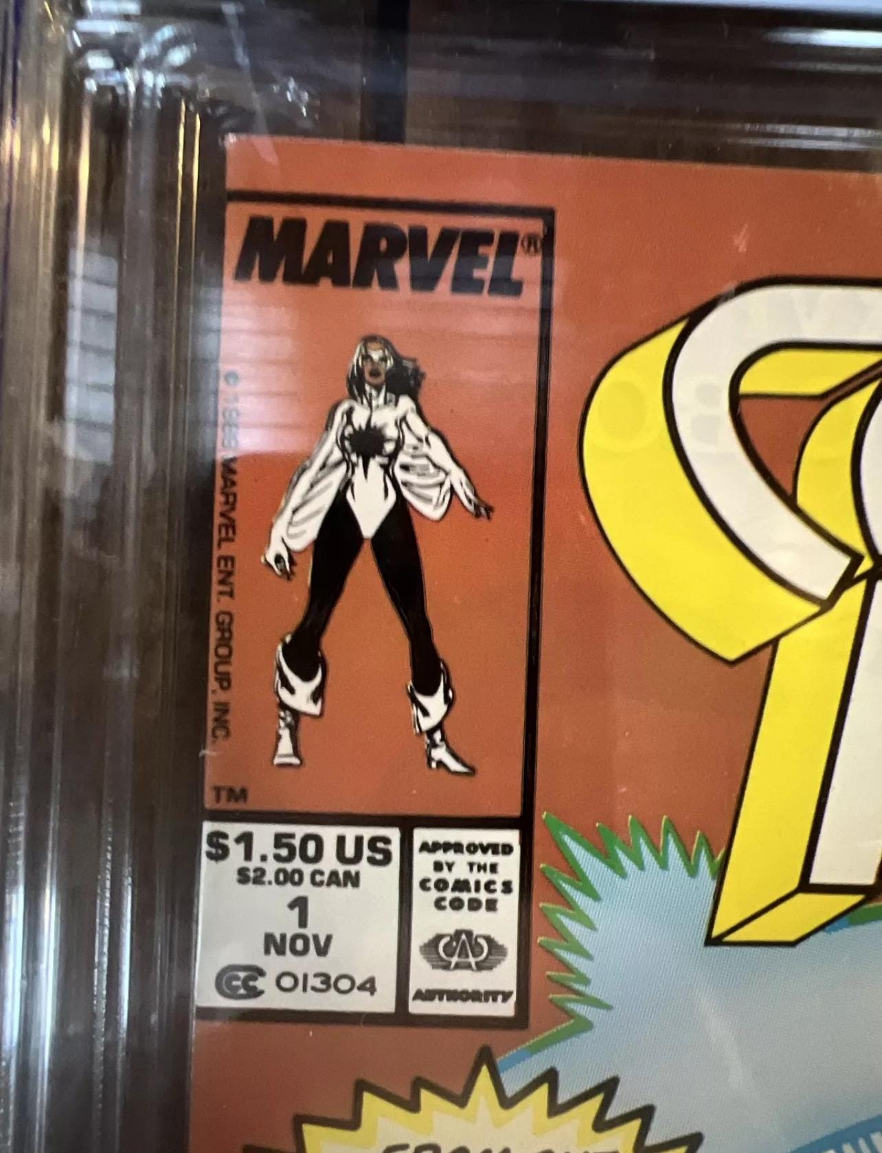1989 CAPTAIN MARVEL v2 #1 ( Monica Rambeau ) - Marvel Comics - CGC Graded 9.2 - key issue
